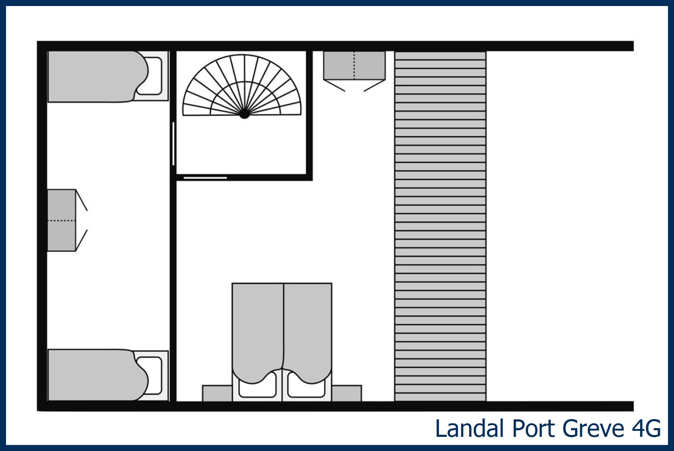Bungalow 4G à Port Greve
