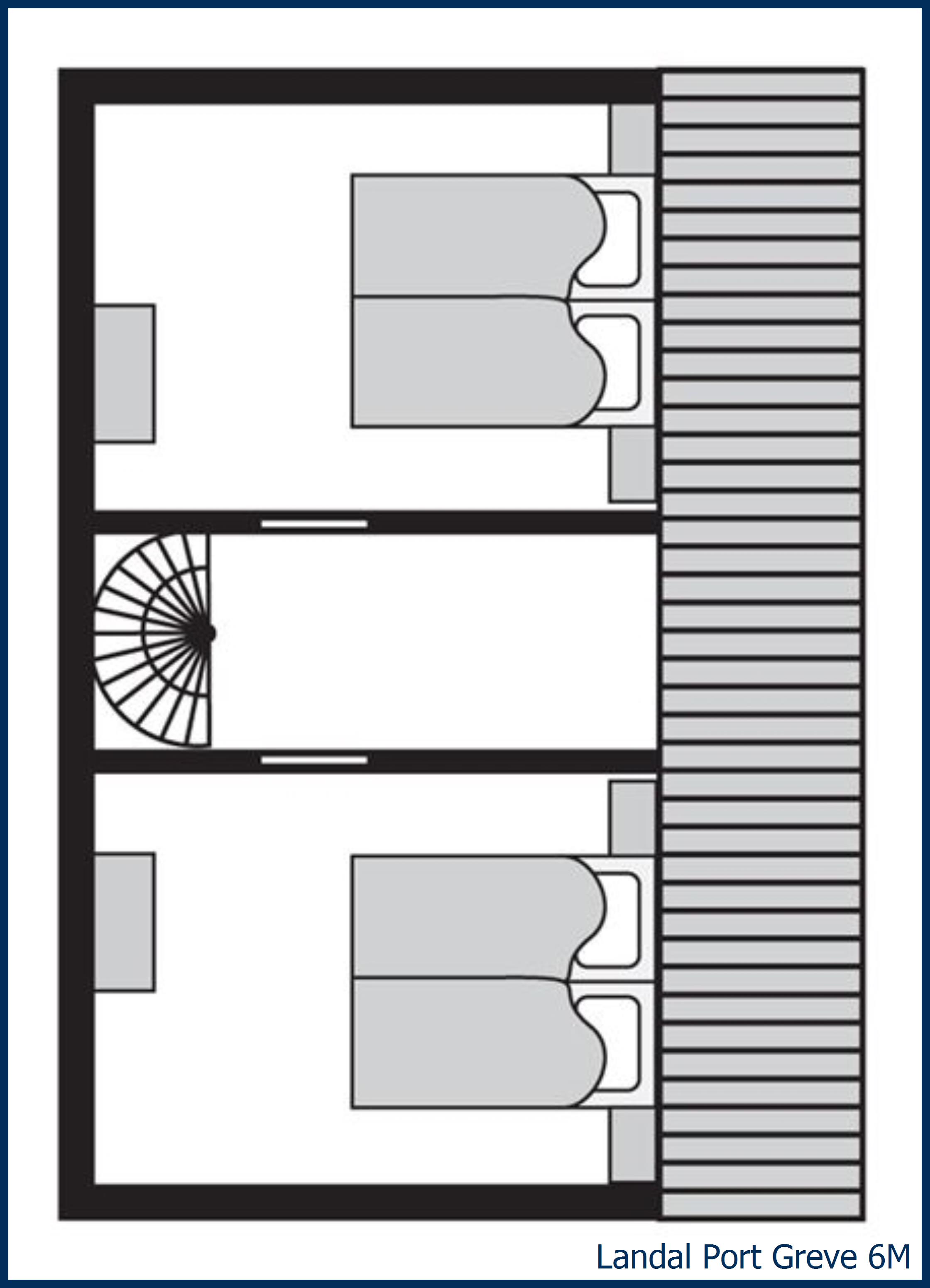 Bungalow 6M à Port Greve
