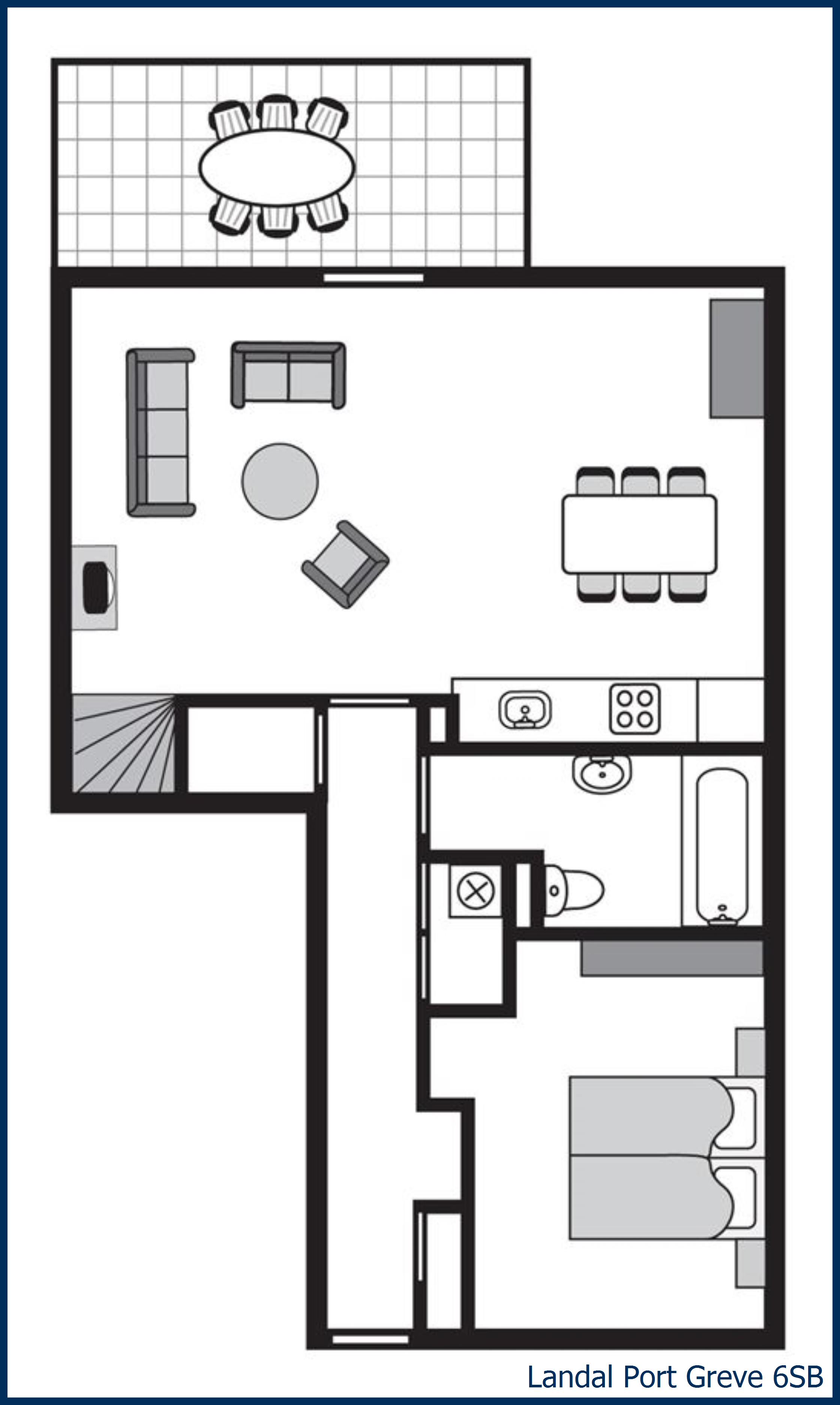 Appartement 6SB à Port Greve