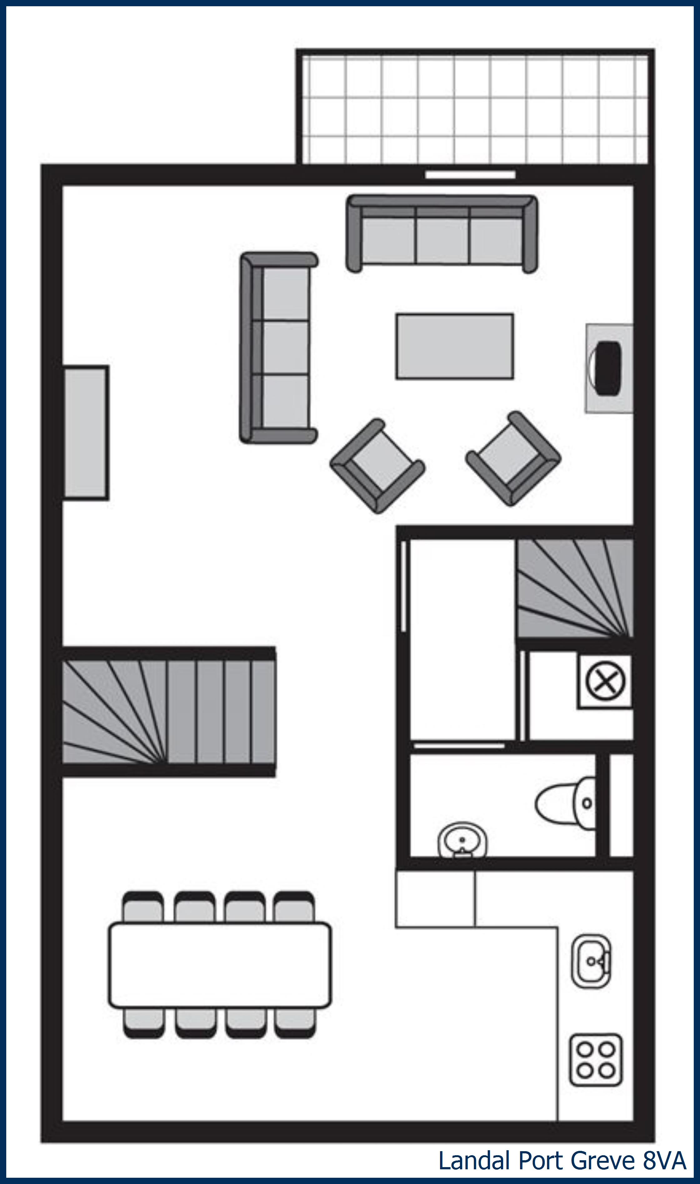 Bungalow 8VA à Port Greve