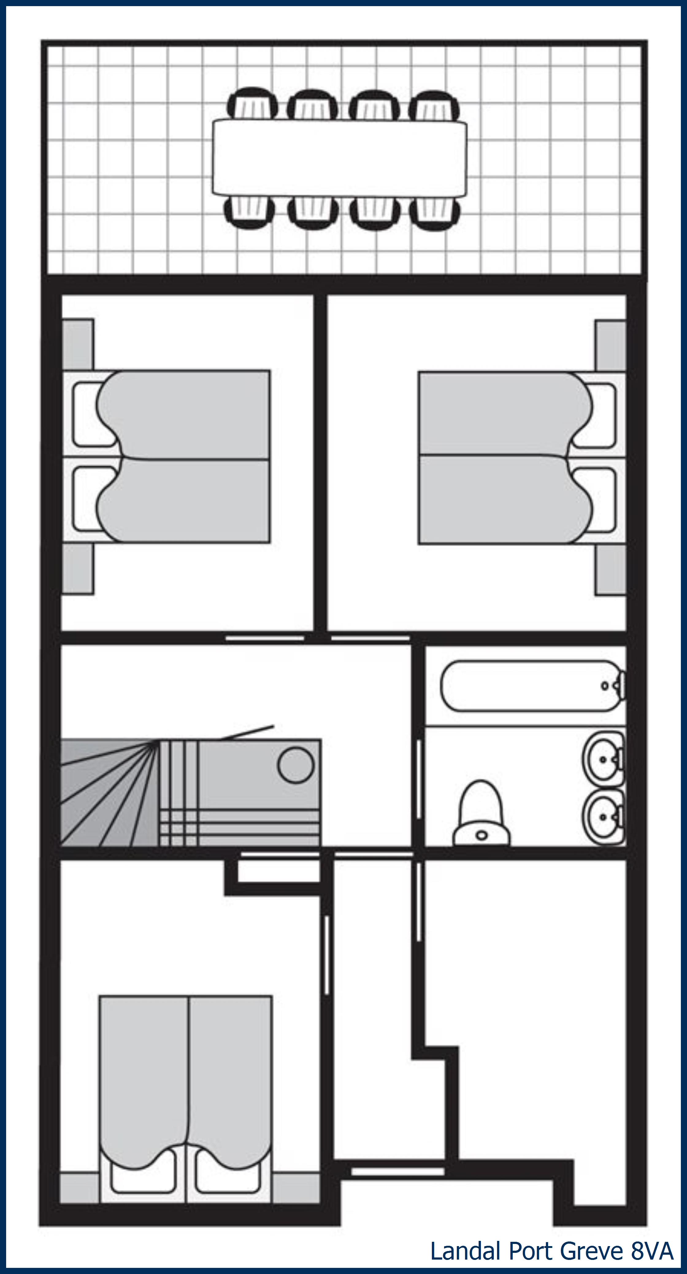 Bungalow 8VA à Port Greve