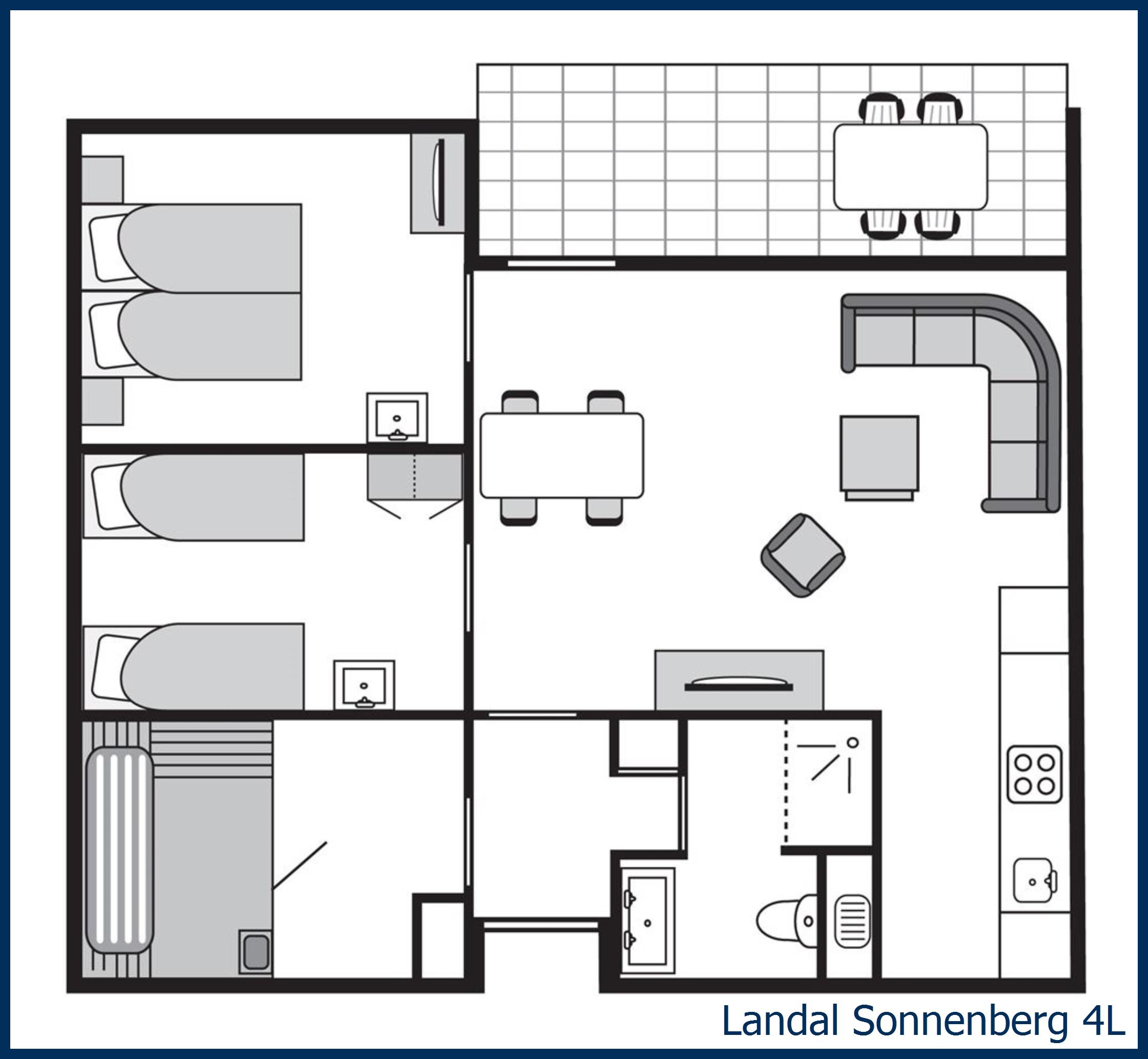 Bungalow 4L à Sonnenberg