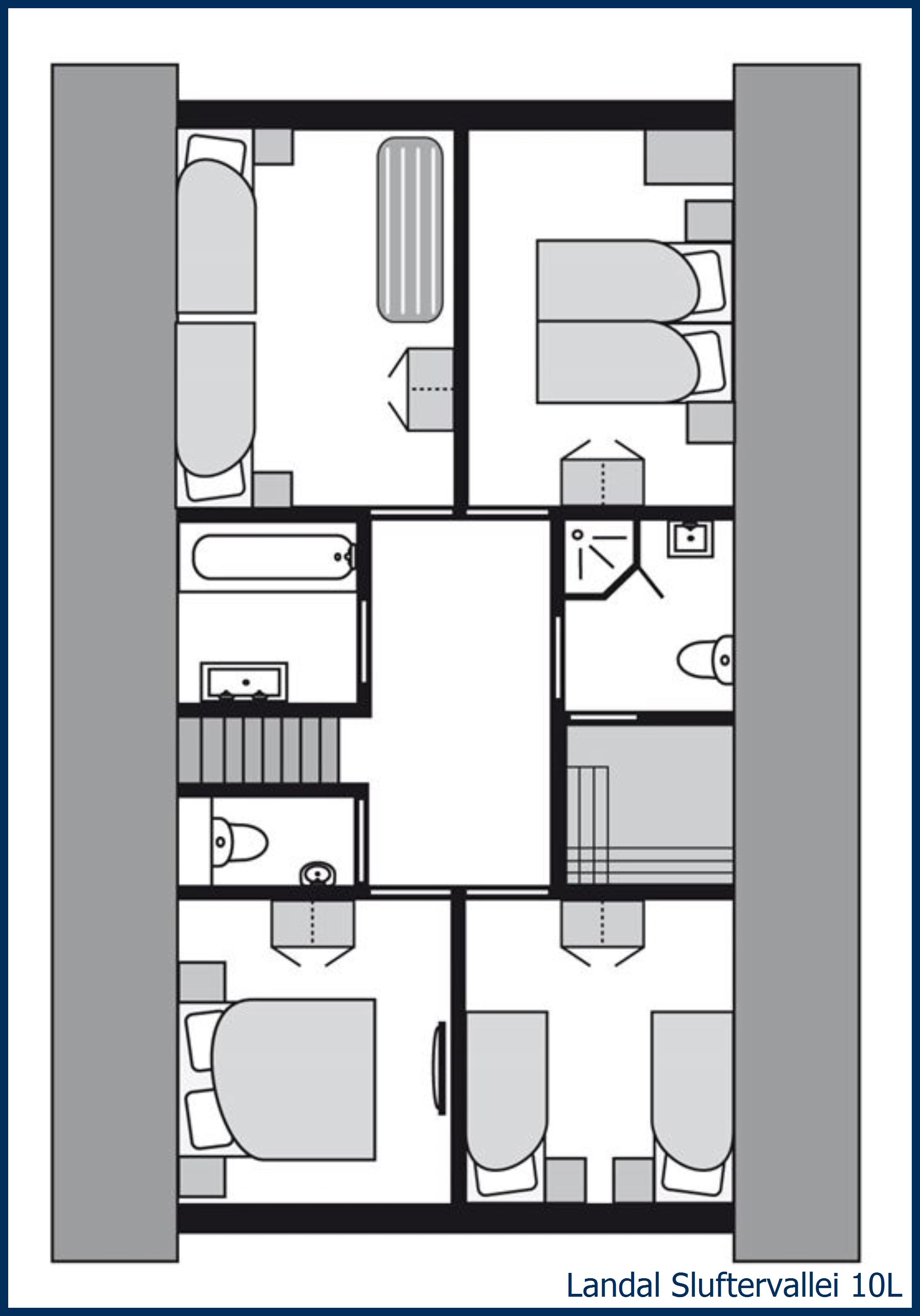Bungalow 10L à Sluftervallei