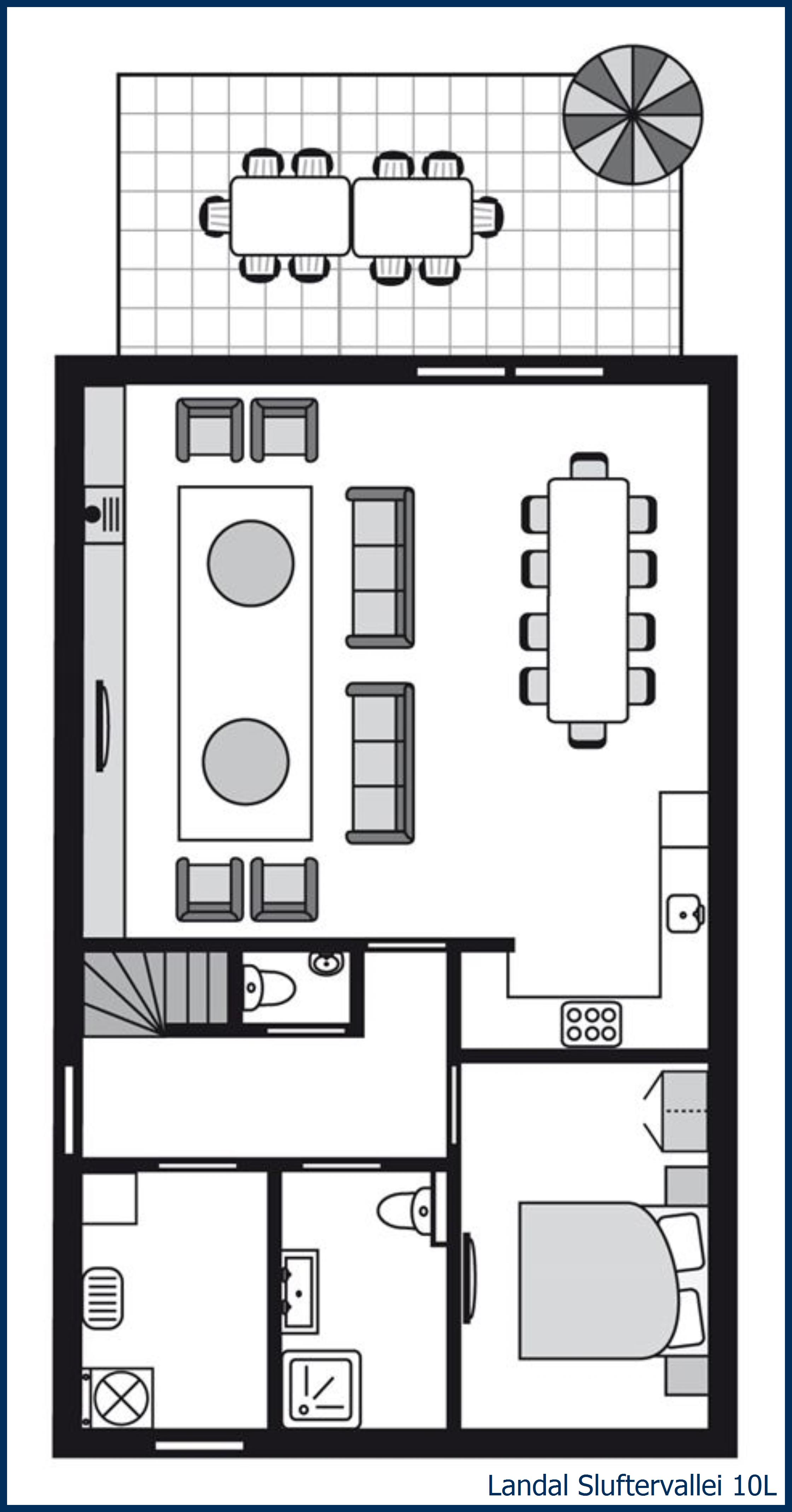 Bungalow 10L à Sluftervallei