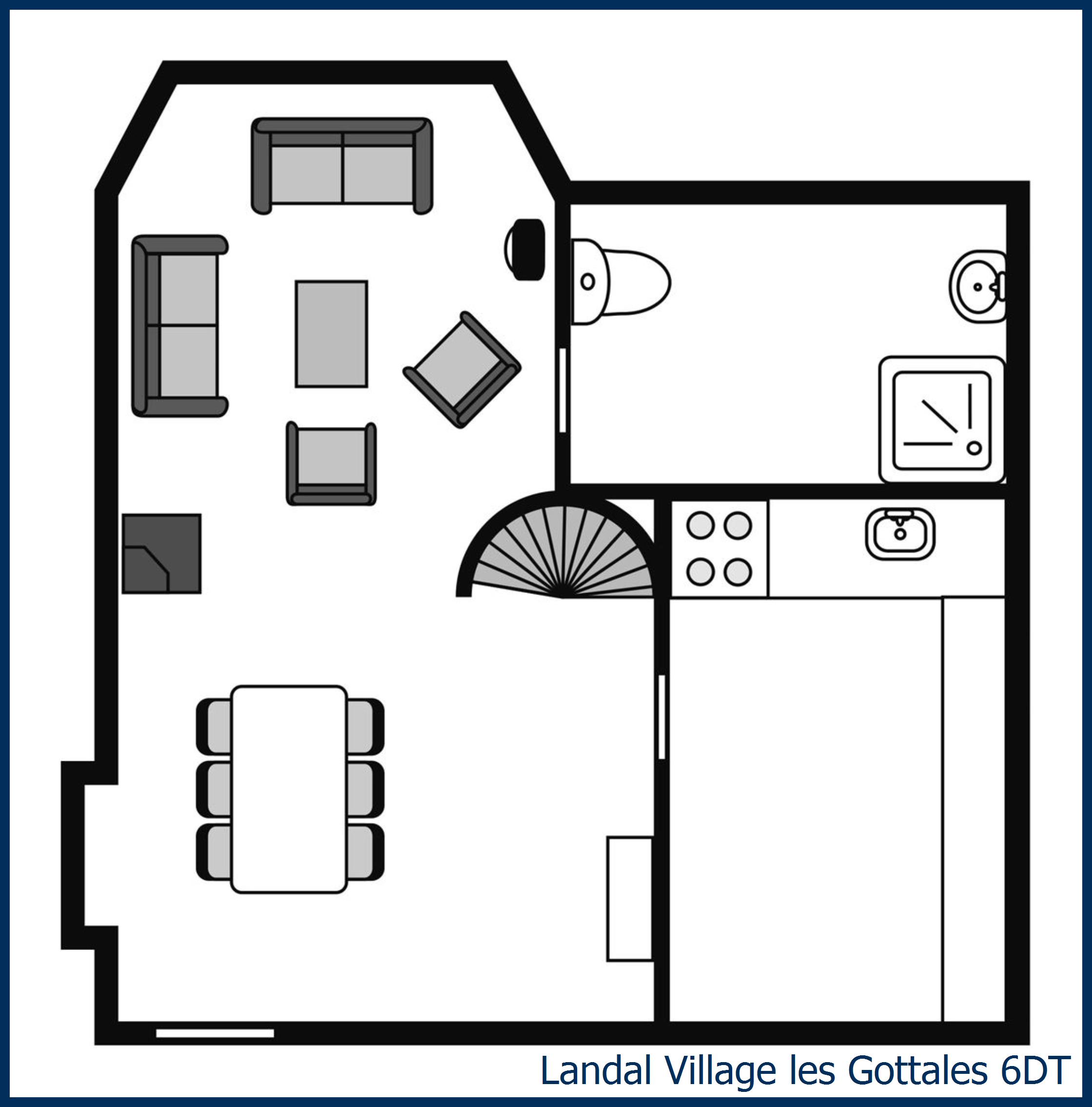 Tour 6DT à Village les Gottales