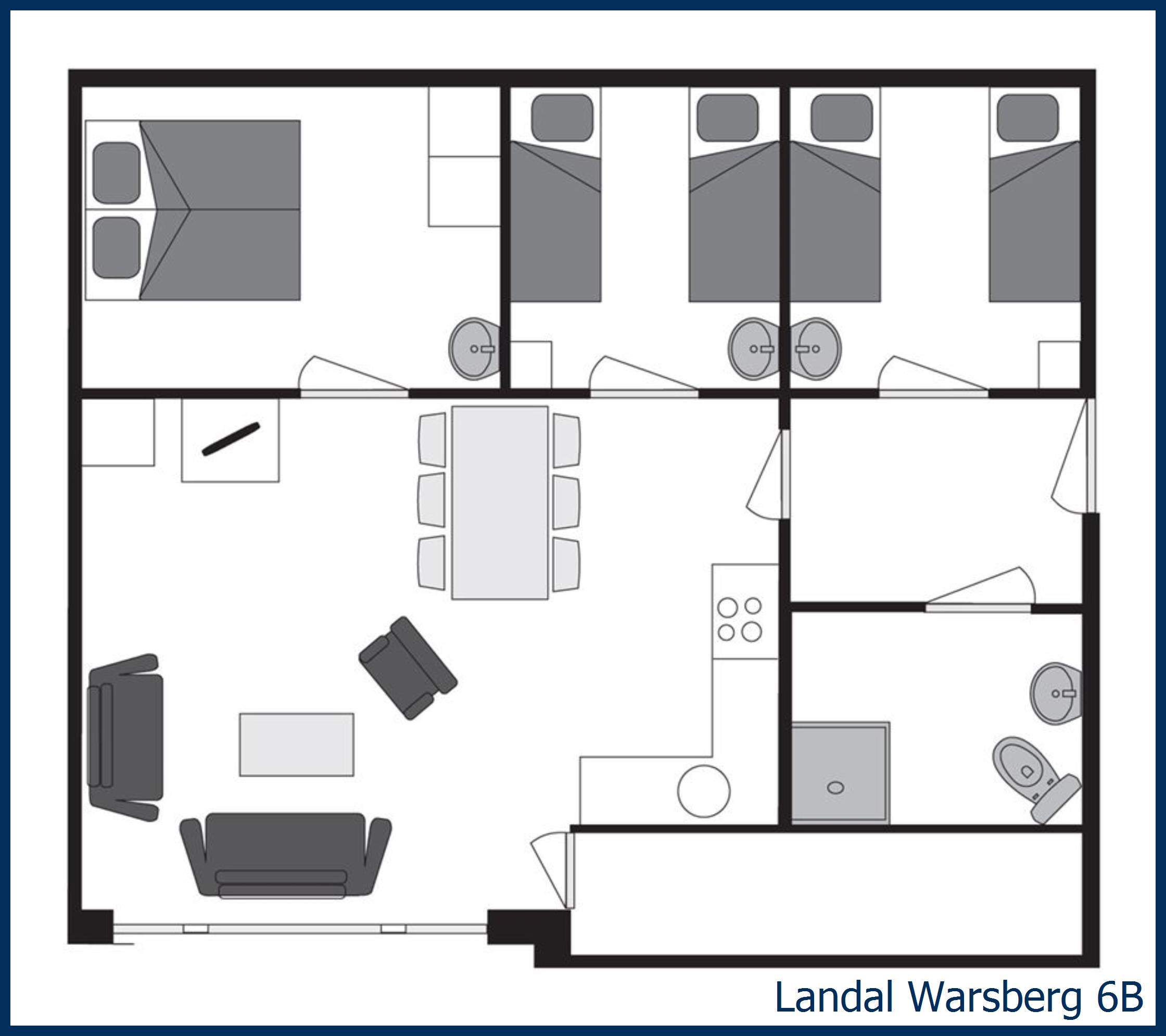 Bungalow 6B à Warsberg