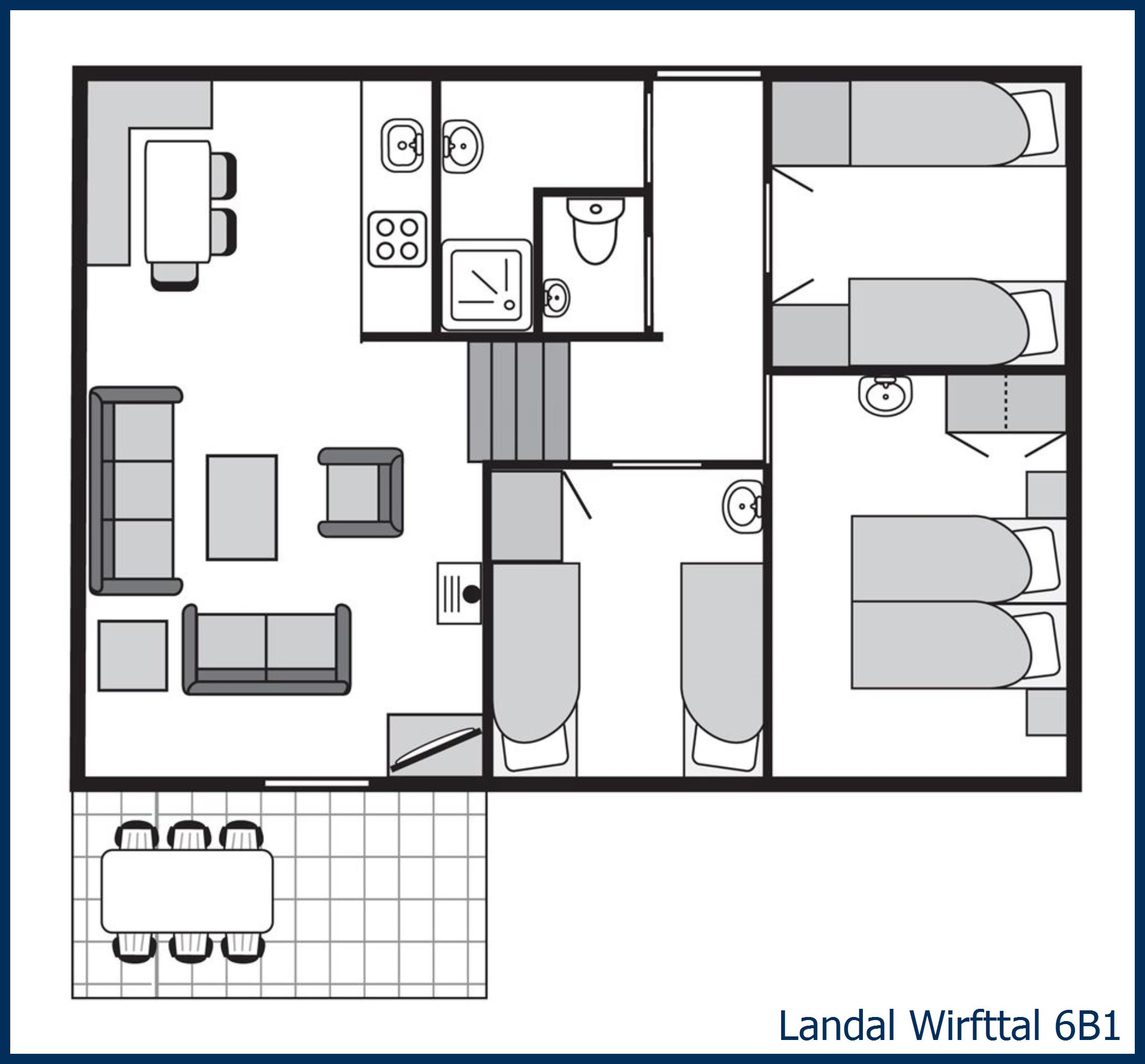 Bungalow 6B1 à Wirfttal