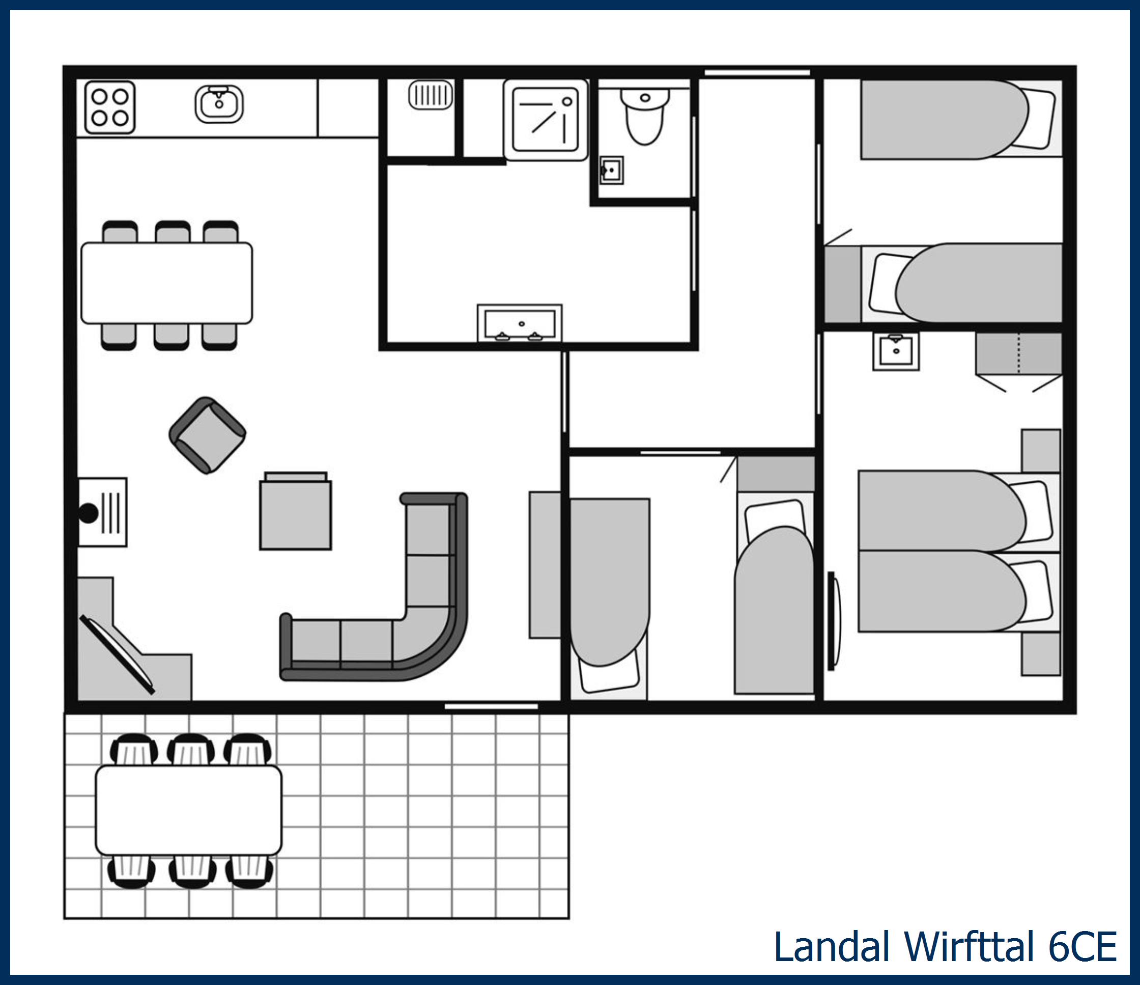 Bungalow 6CE à Wirfttal