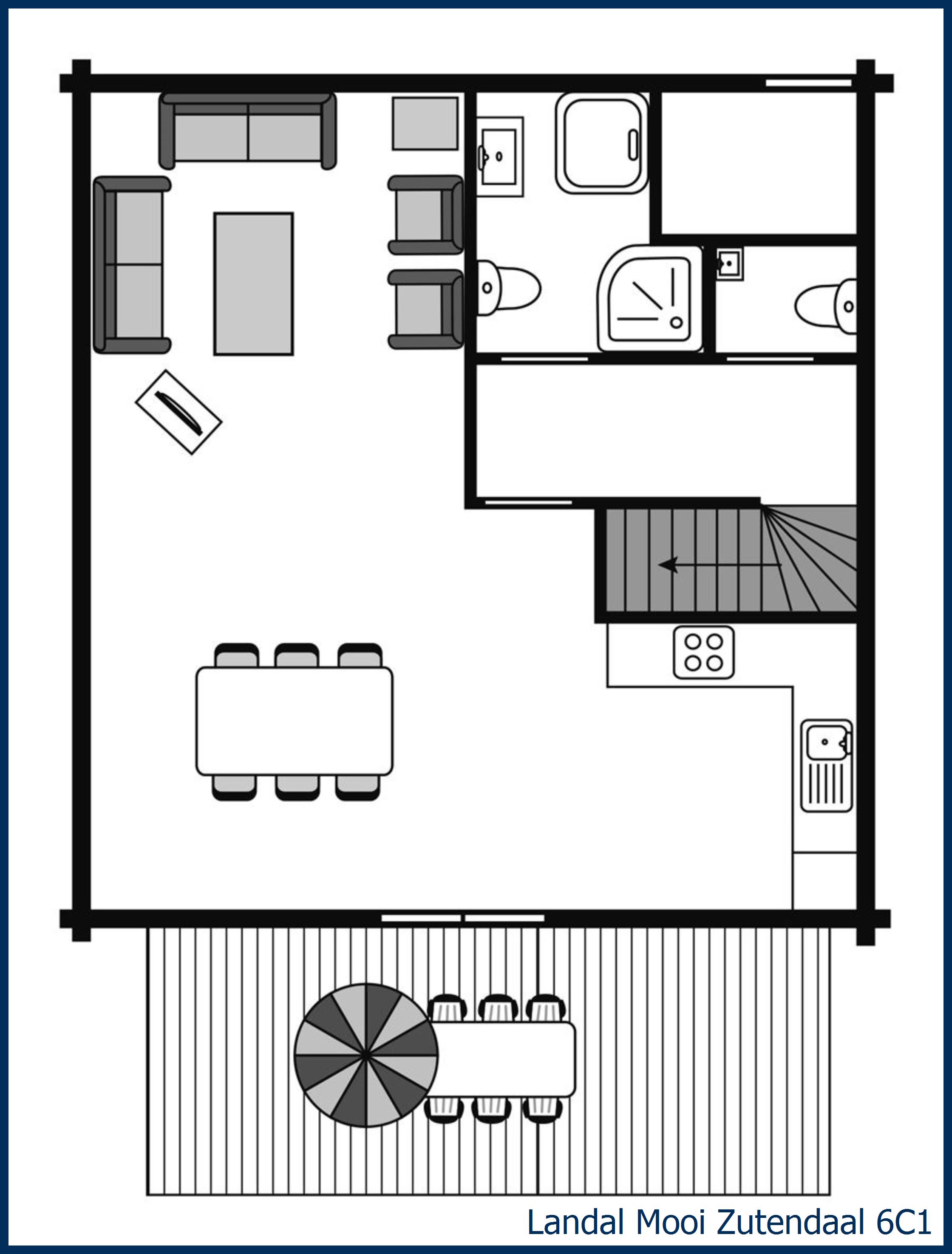 Bungalow 6C1 à Mooi Zutendaal