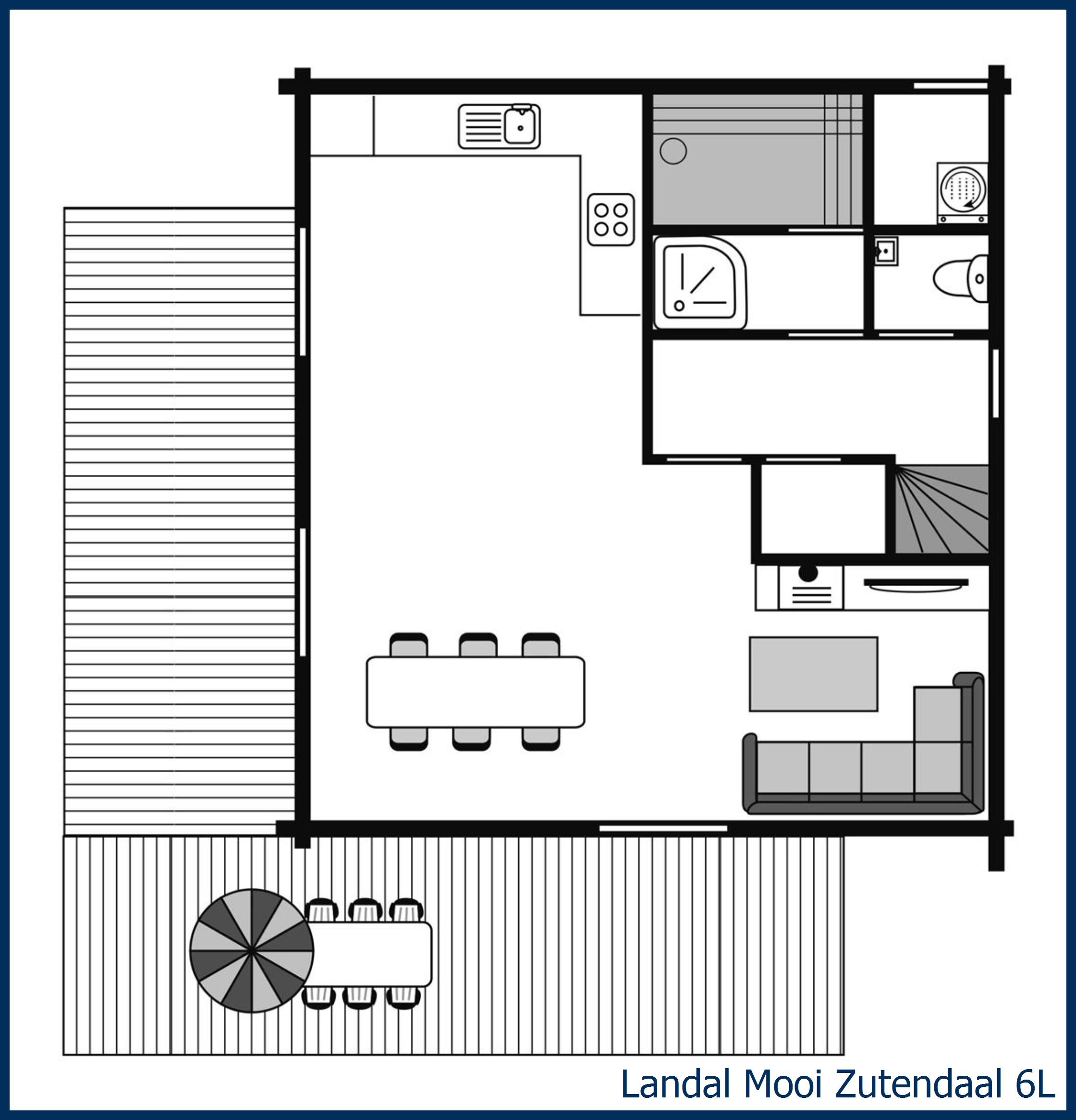 Bungalow 6L à Mooi Zutendaal