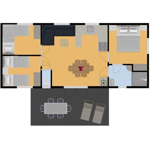 Caravane Mobil home Lauvitel - 6BDV plus à Belledonne