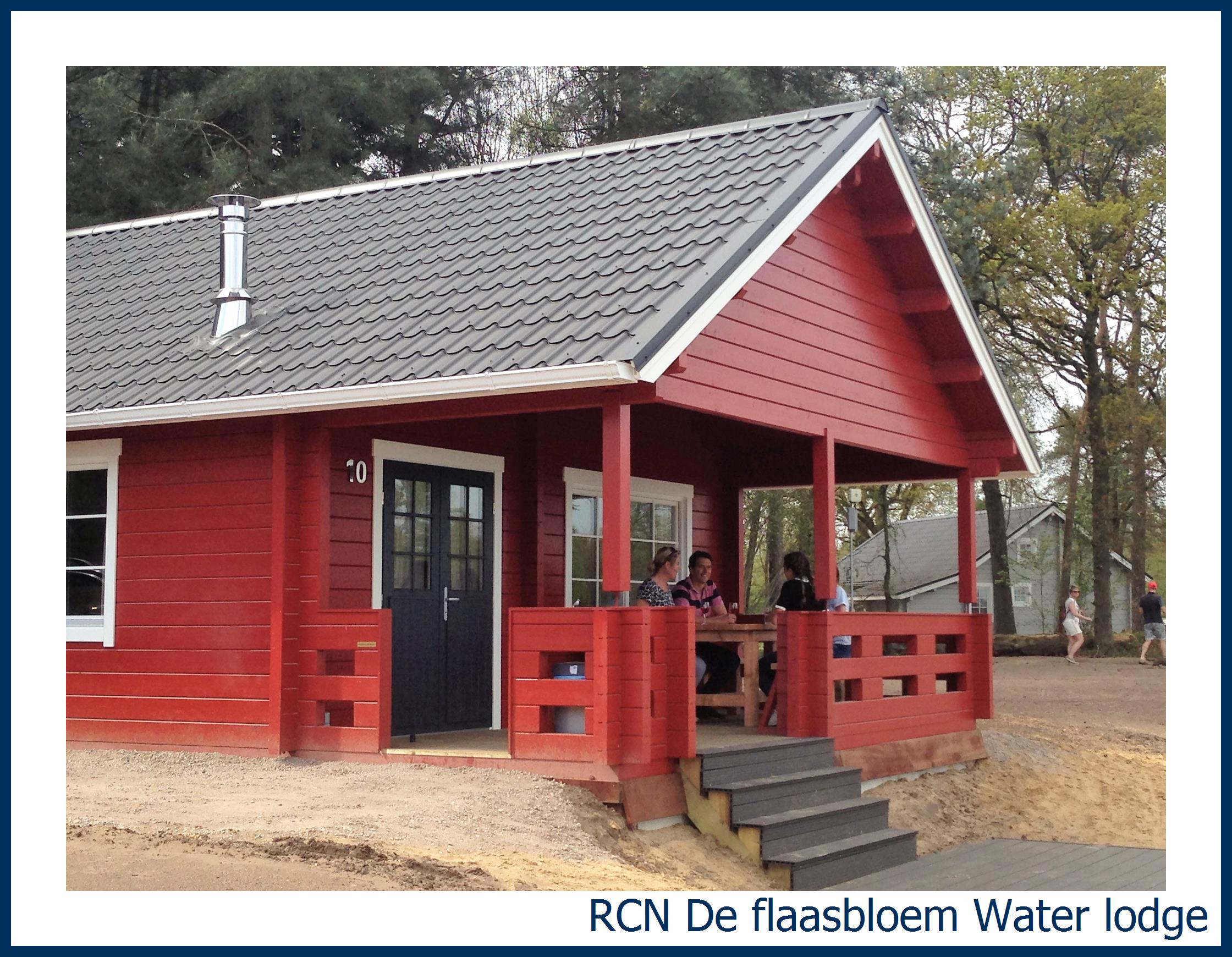 Cabane en bois Water lodge à De Flaasbloem