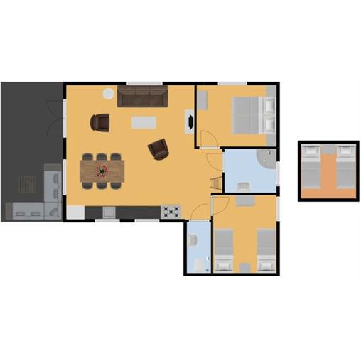 Cabane en bois Veluwse lodge - VL6 à De Jagerstee