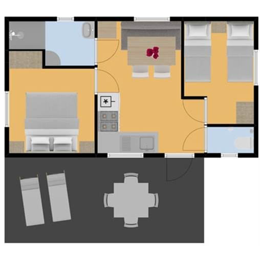 Mobilheim monpazier - 4lmv 4LMV in Le Moulin de la Pique