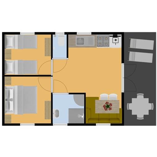 Kindermobilheim Mobilheim Domme - 4LMA in Le Moulin de la Pique