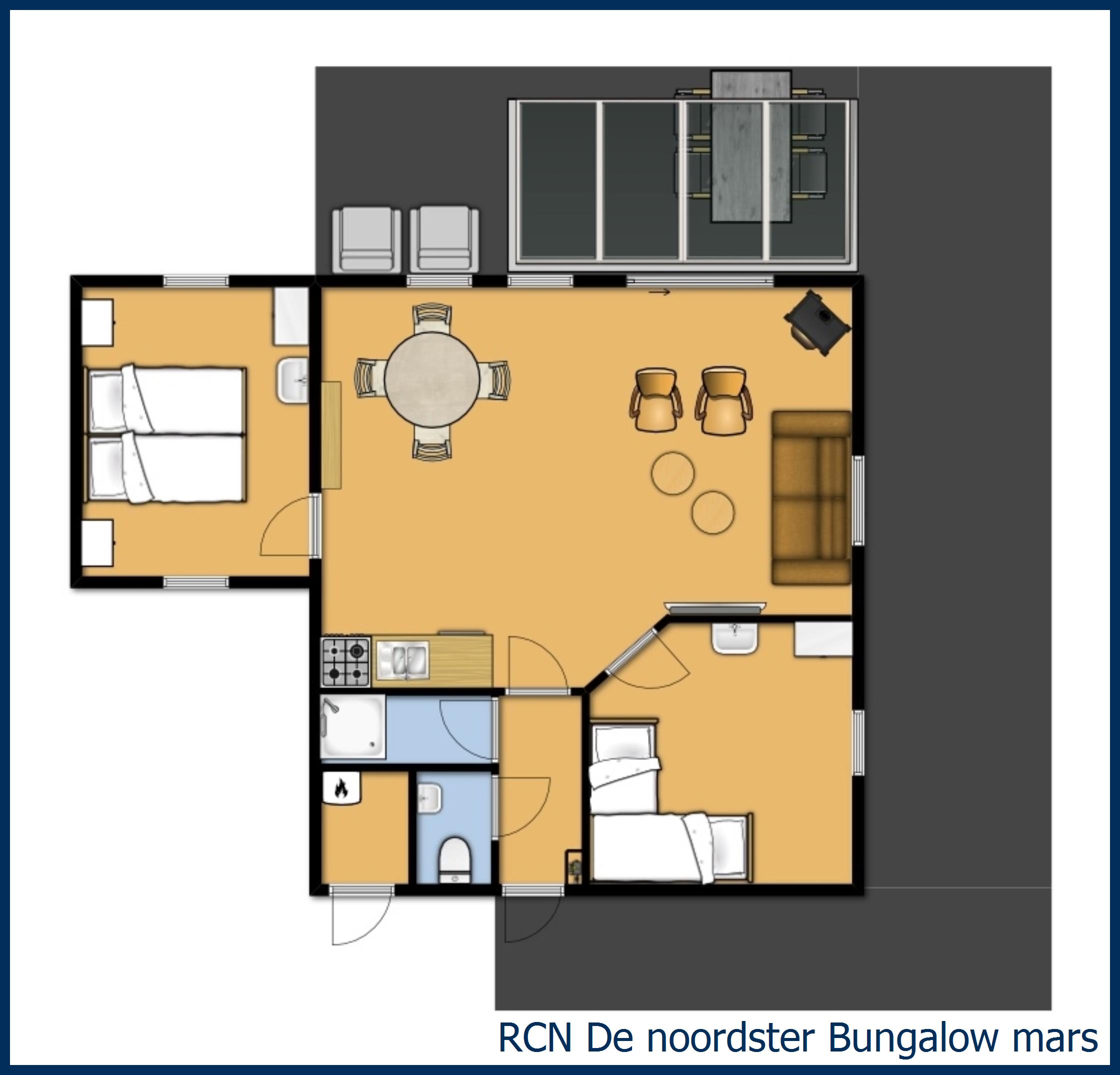 Cottage Mars à De Noordster