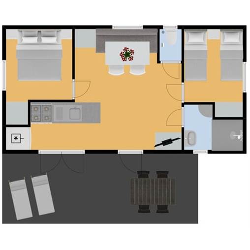 Kindermobilheim Mobilheim fou de bassan in Port l'Epine