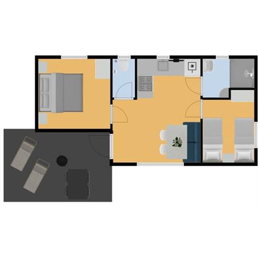 Kindermobilheim Mobilheim Palourde - 4PEV+ZZ in Port l'Epine