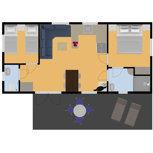 Kindermobilheim Mobilheim Telline - 4PEVXLZZ in Port l'Epine