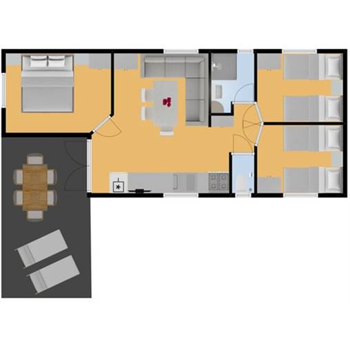 Caravane Mobil home homard à Port l'Epine