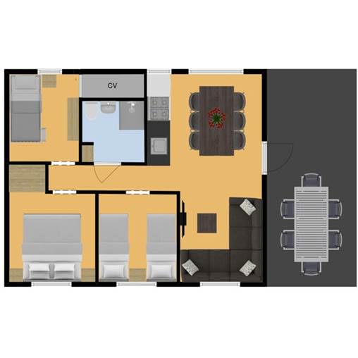 Cottage Tente villa Veldlodge à De Roggeberg