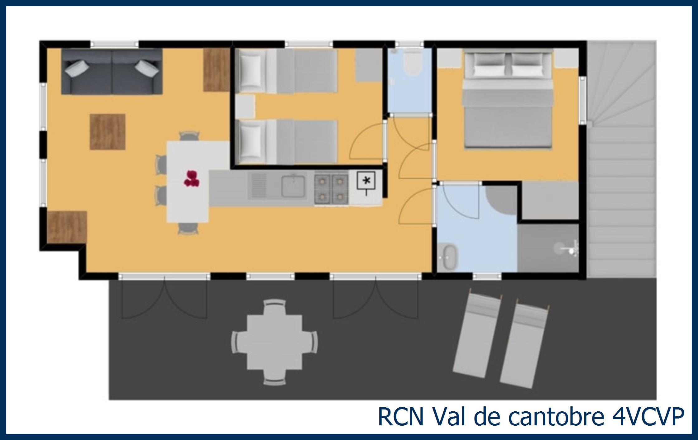 Mobil home jonte 4VCVP à Val de Cantobre