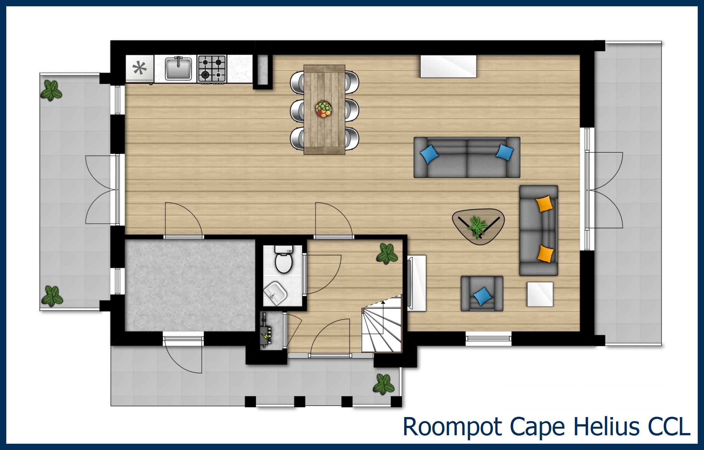 Bungalow CCL à Cape Helius