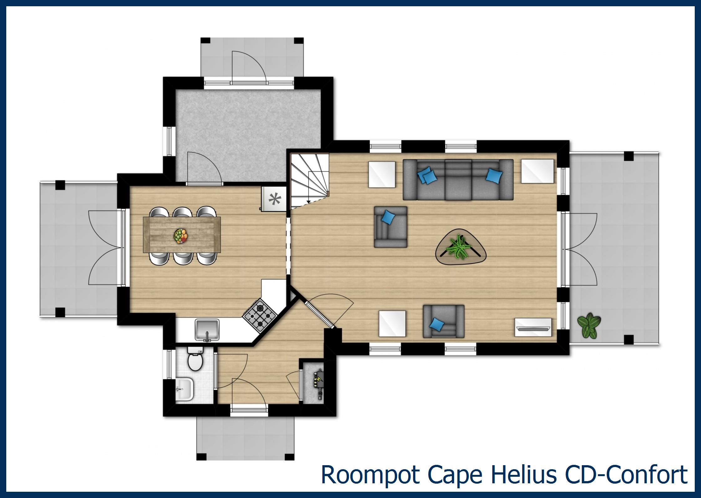 Bungalow CD-Confort à Cape Helius