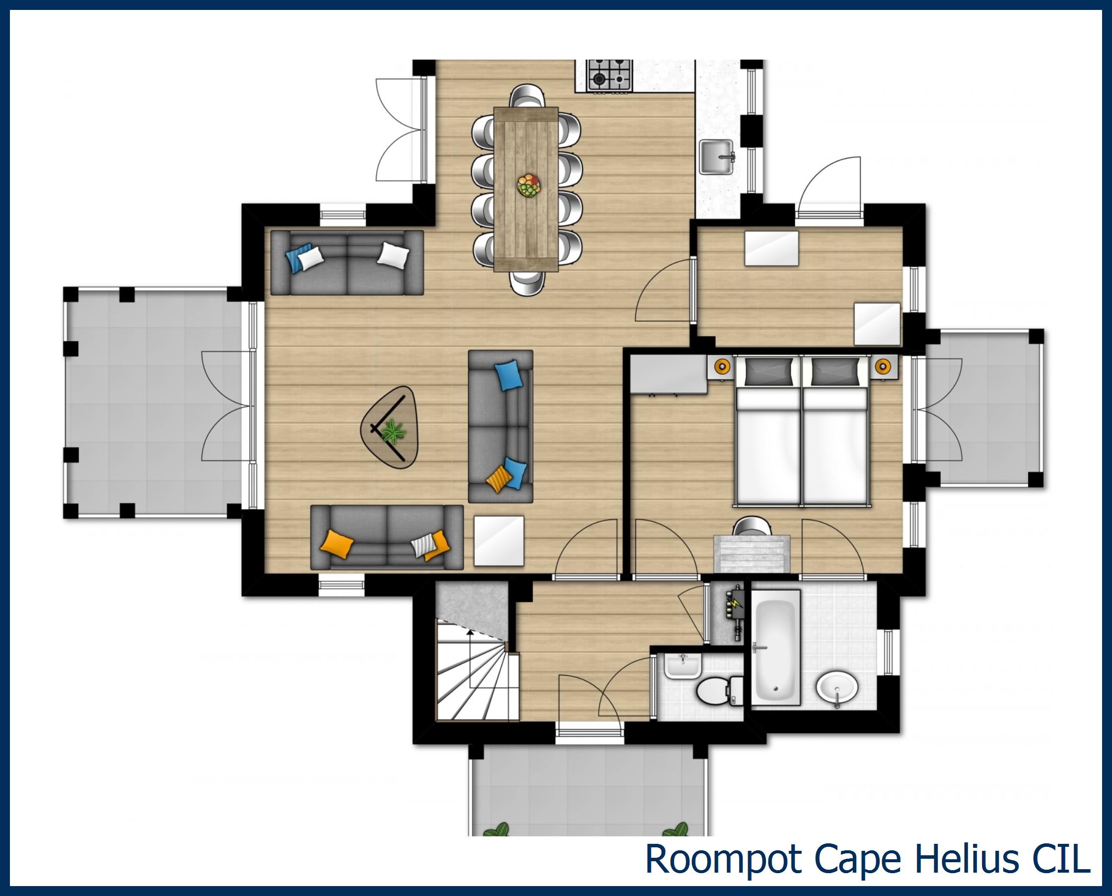 Bungalow CIL à Cape Helius