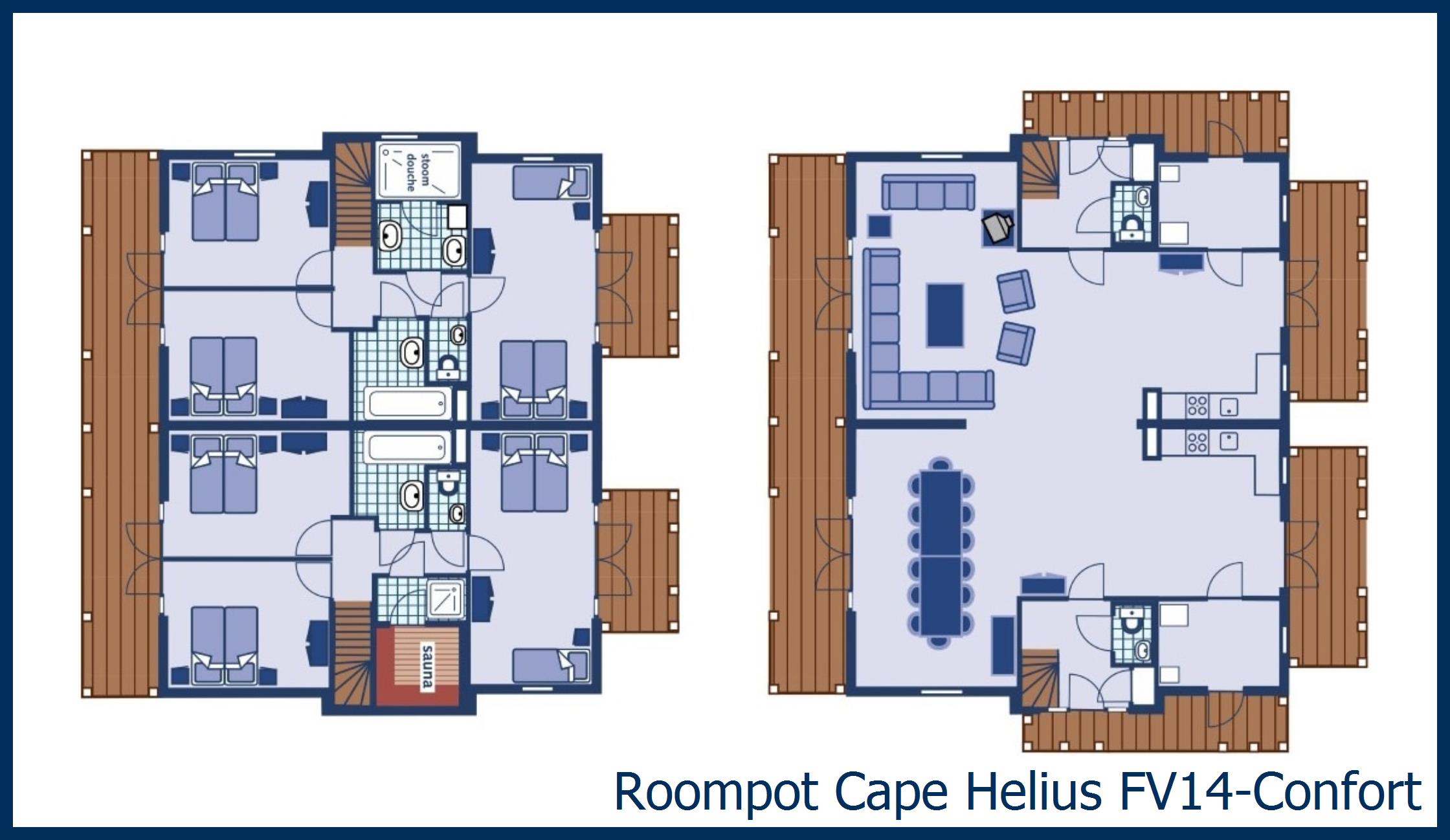 Bungalow FV14-Confort à Cape Helius