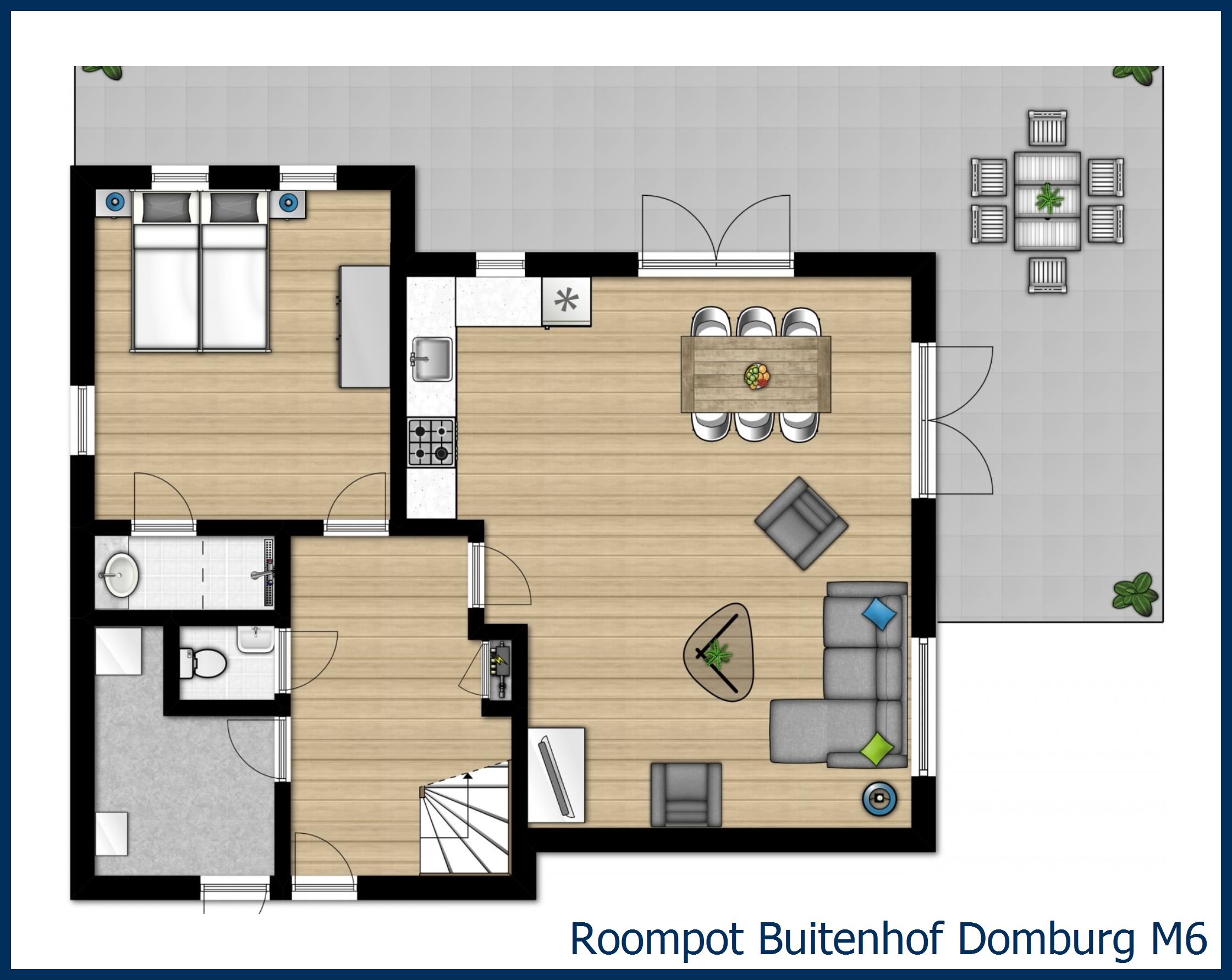 Bungalow M6 à Buitenhof Domburg