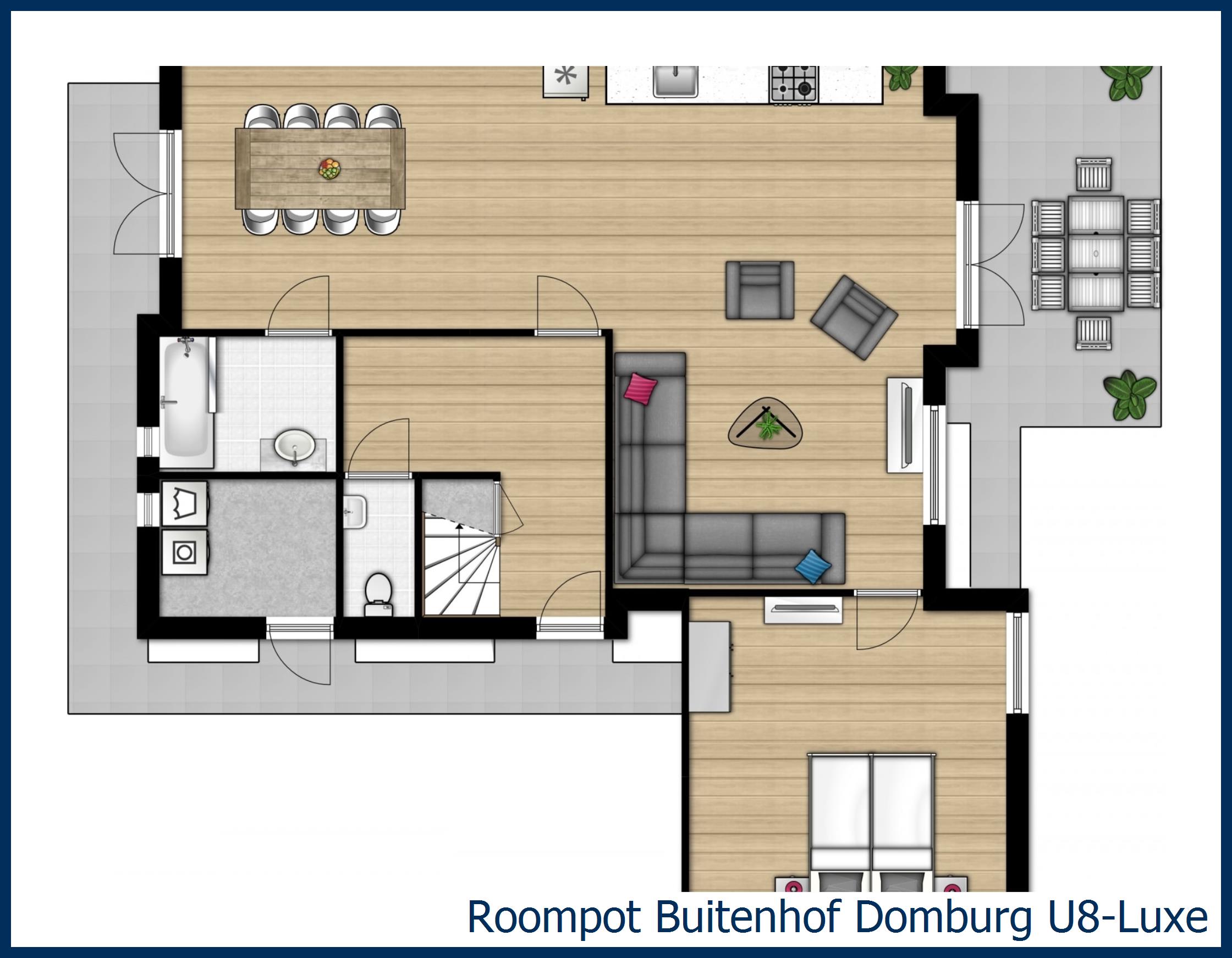 Bungalow U8-Luxe à Buitenhof Domburg