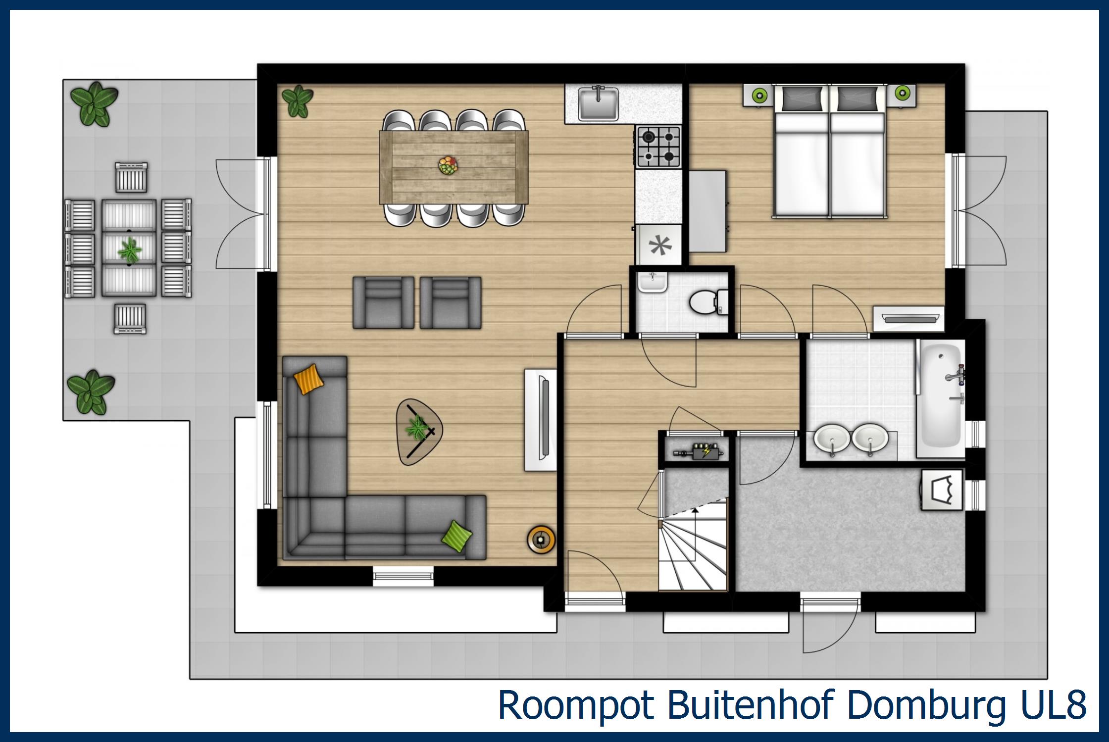 Bungalow UL8 à Buitenhof Domburg