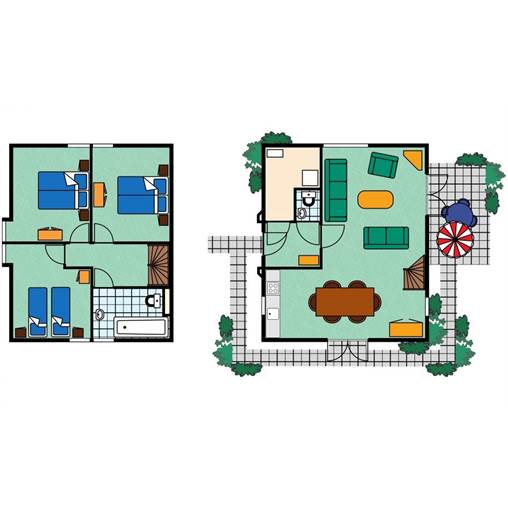 Bungalow VO in Noordzee Résidence De Banjaard