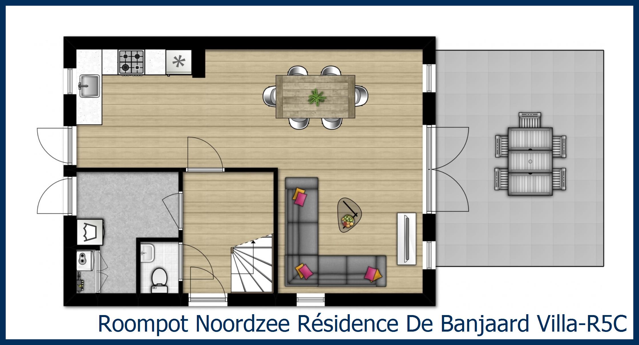 Villa Villa-R5C in Noordzee Résidence De Banjaard