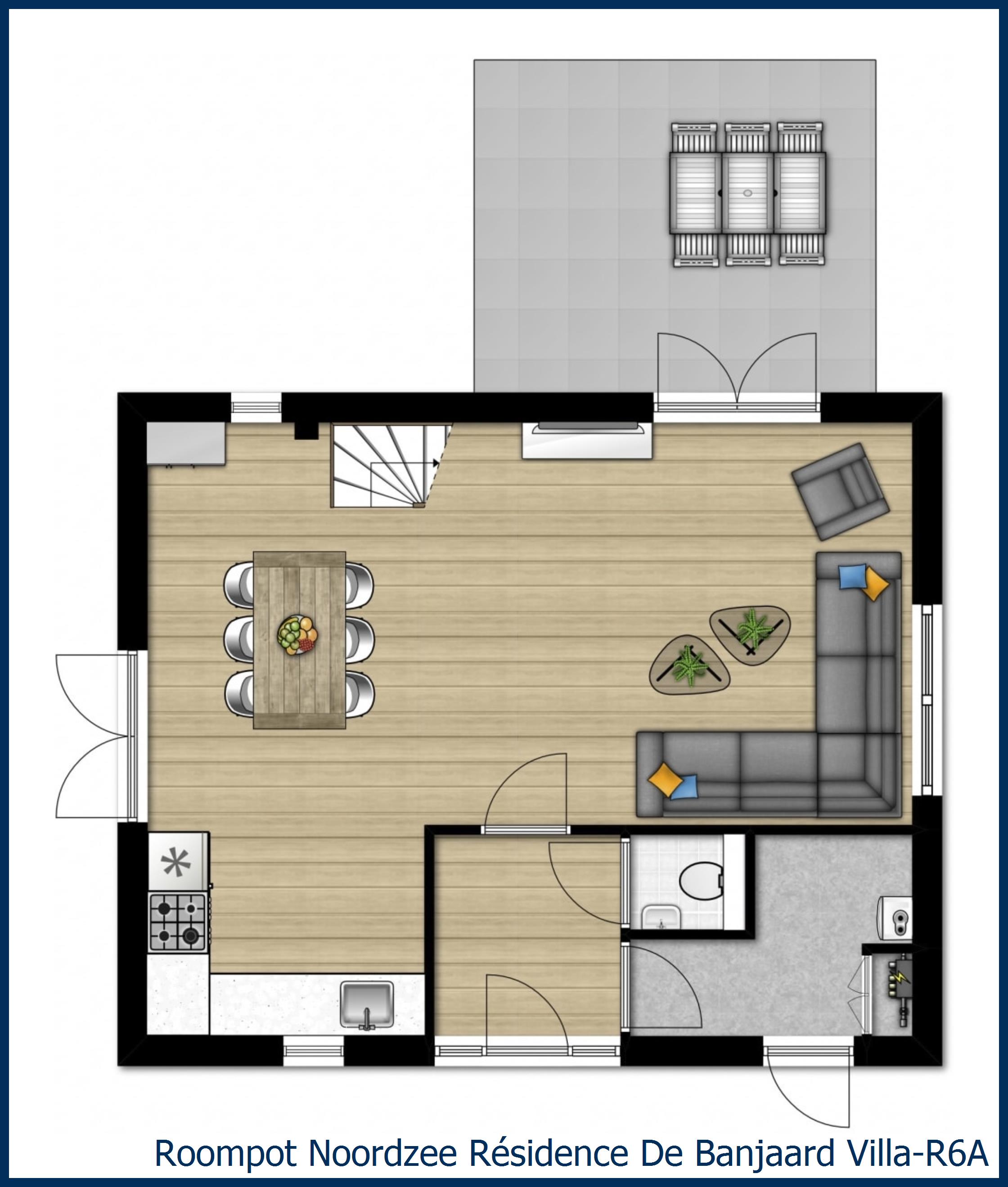 Villa Villa-R6A in Noordzee Résidence De Banjaard