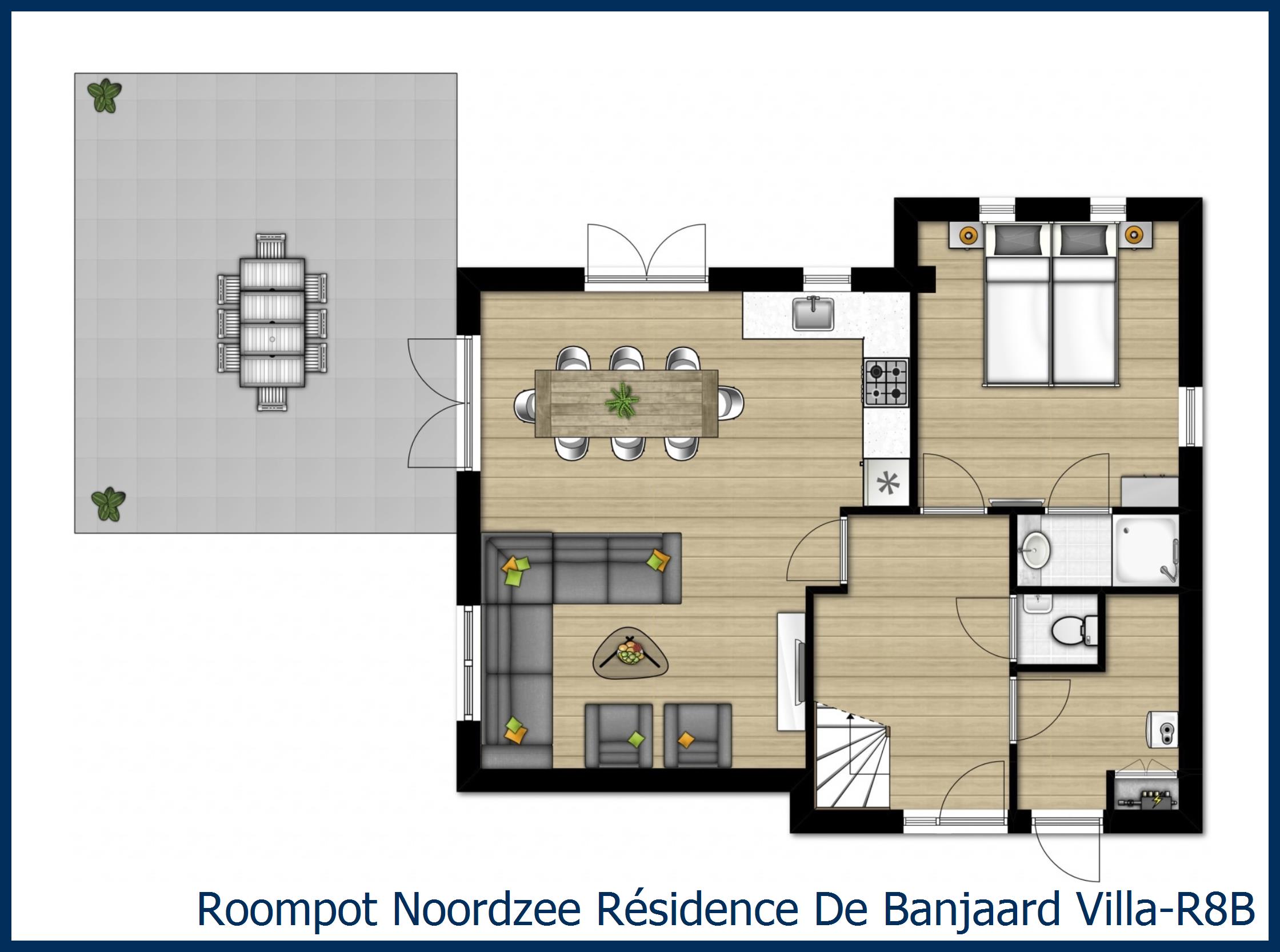 Villa Villa-R8B in Noordzee Résidence De Banjaard