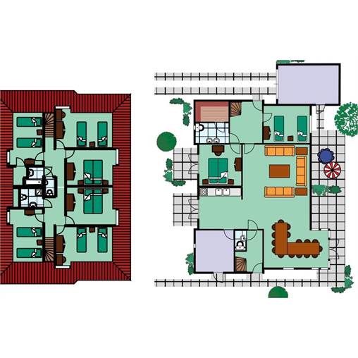 Villa Familievilla-16 in Noordzee Résidence De Banjaard