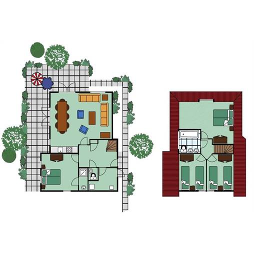 Bungalow HH8 à Noordzee Résidence De Banjaard