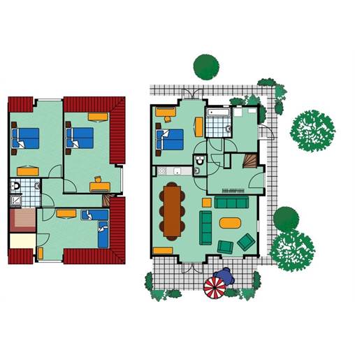 Bungalow HL8 à Noordzee Résidence De Banjaard