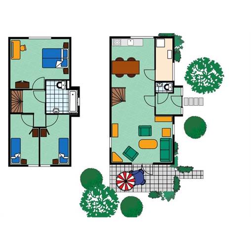 Bungalow VD à Noordzee Résidence De Banjaard