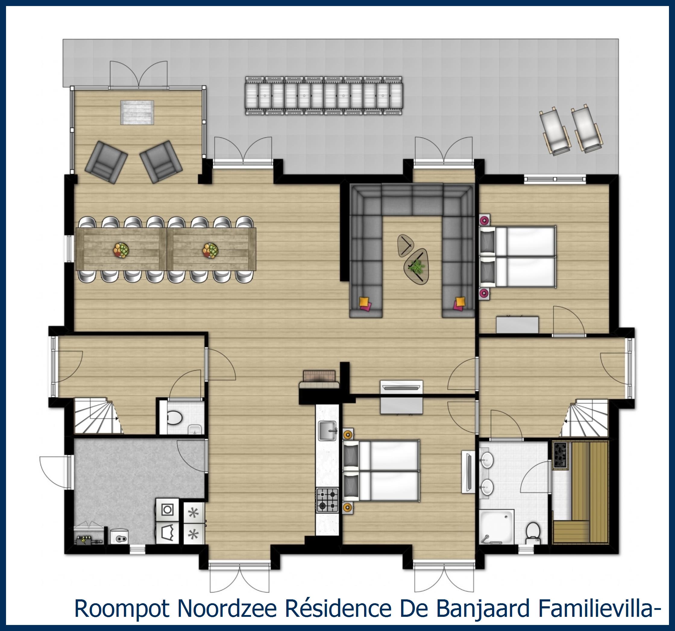 Villa Familievilla-R16 à Noordzee Résidence De Banjaard