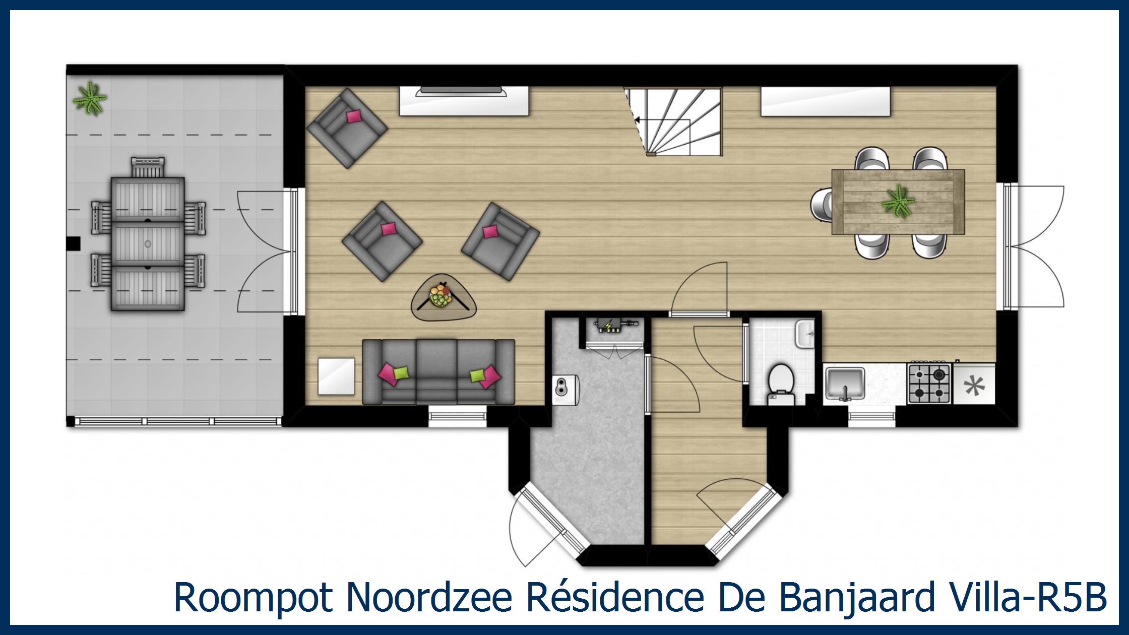 Villa Villa-R5B à Noordzee Résidence De Banjaard