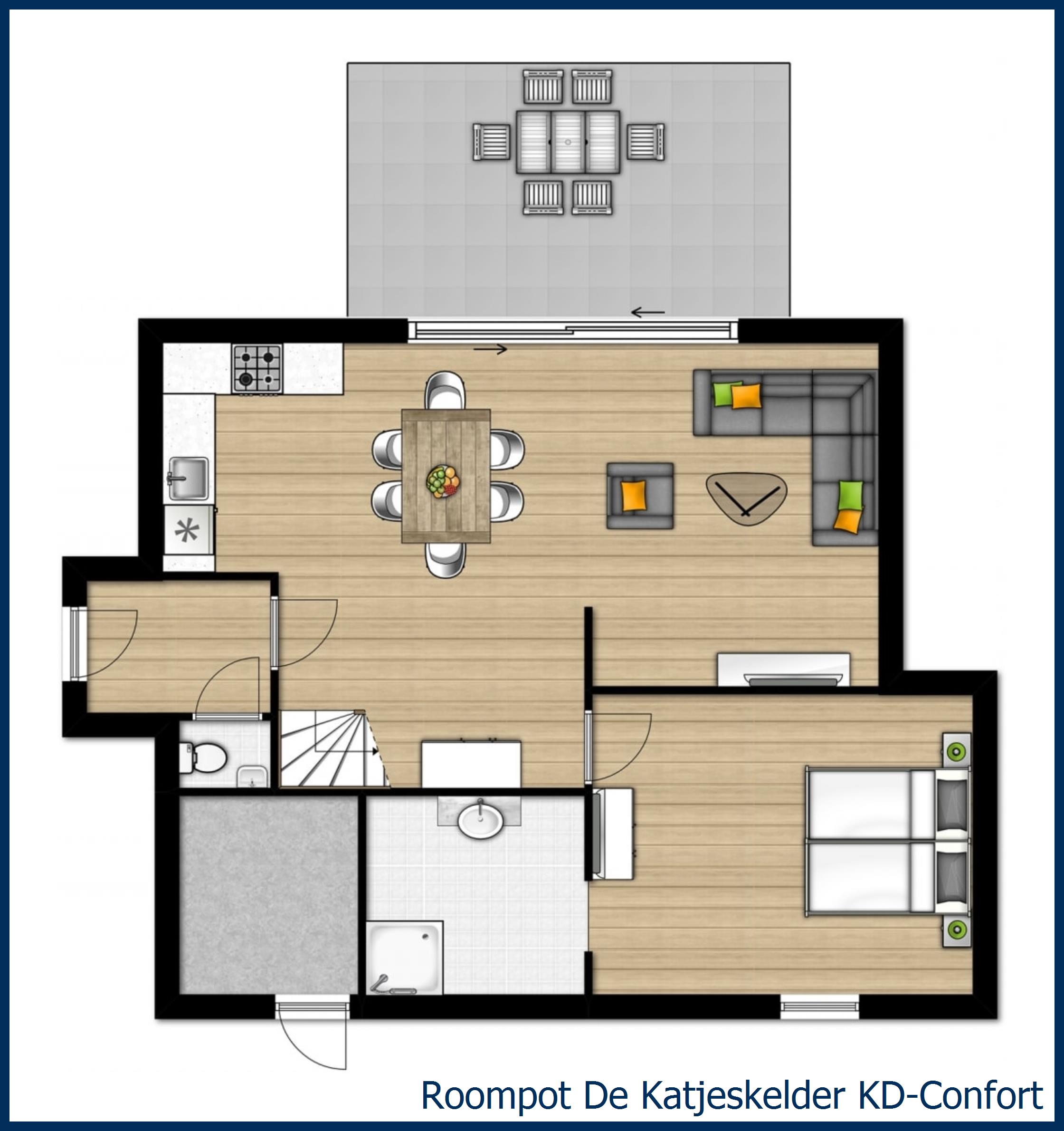 Bungalow KD-Confort à De Katjeskelder