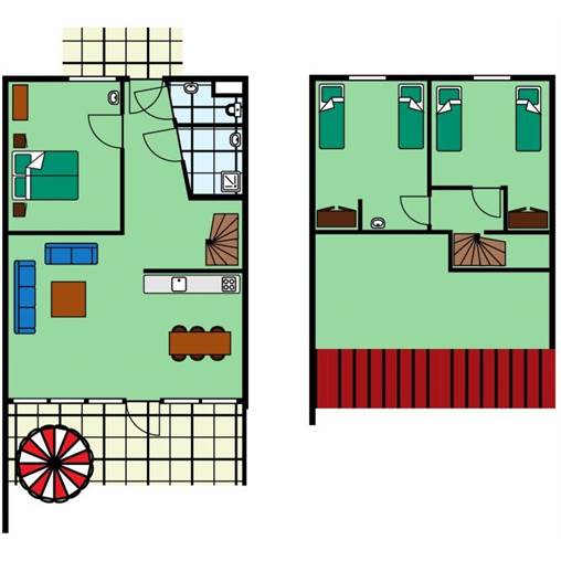 Bungalow OBSZ à Bos en Duin