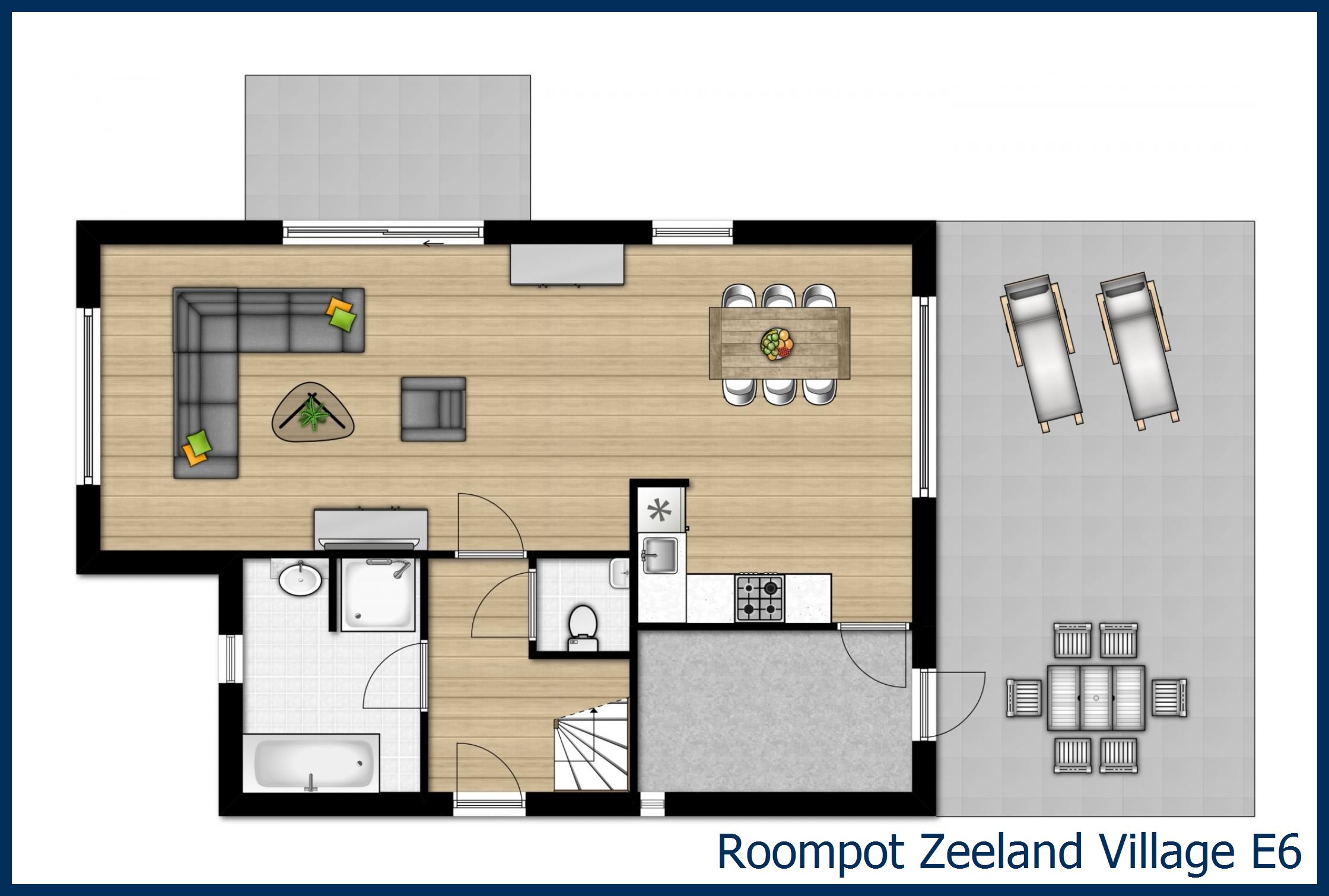 Bungalow E6 in Zeeland Village