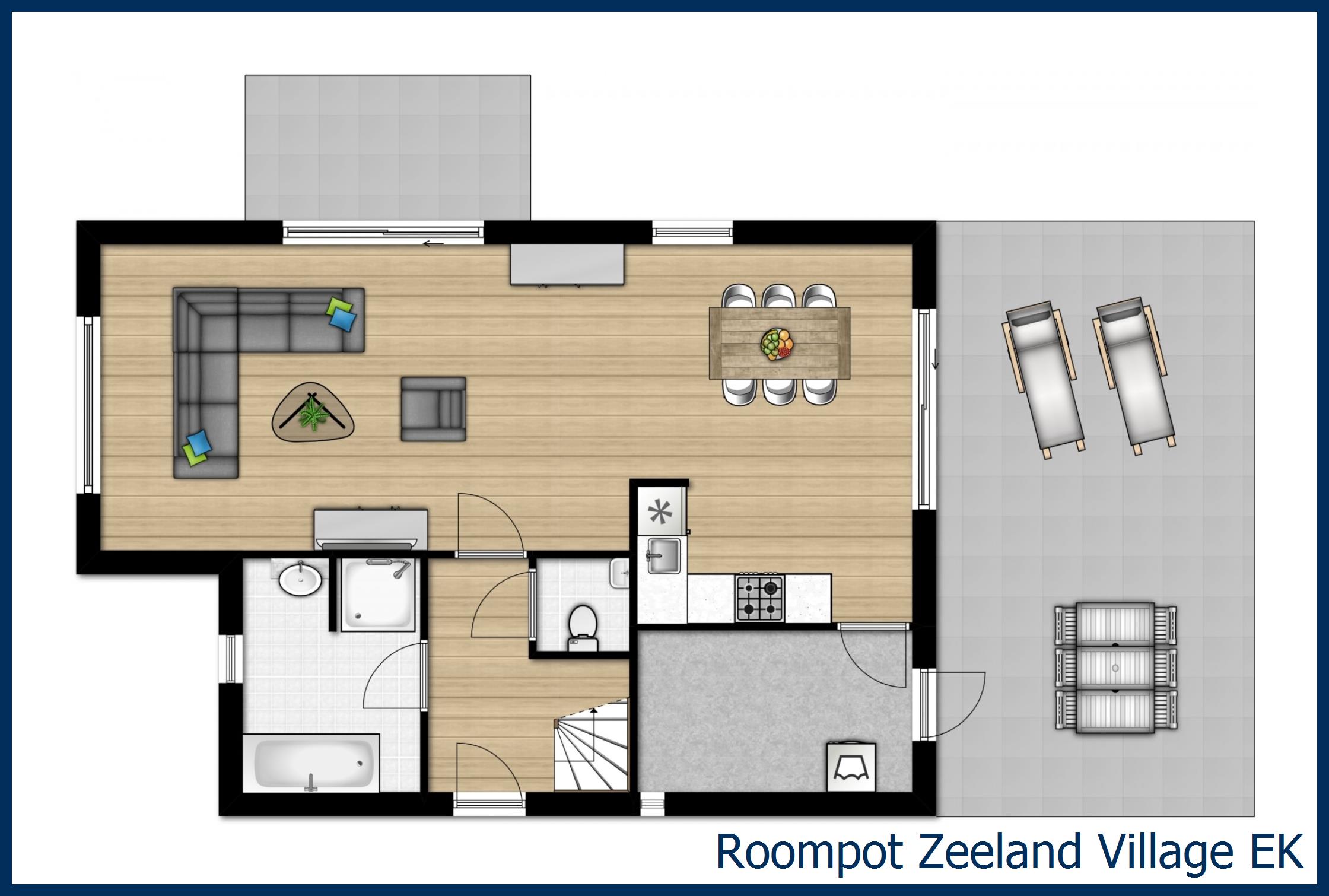 Bungalow EK in Zeeland Village