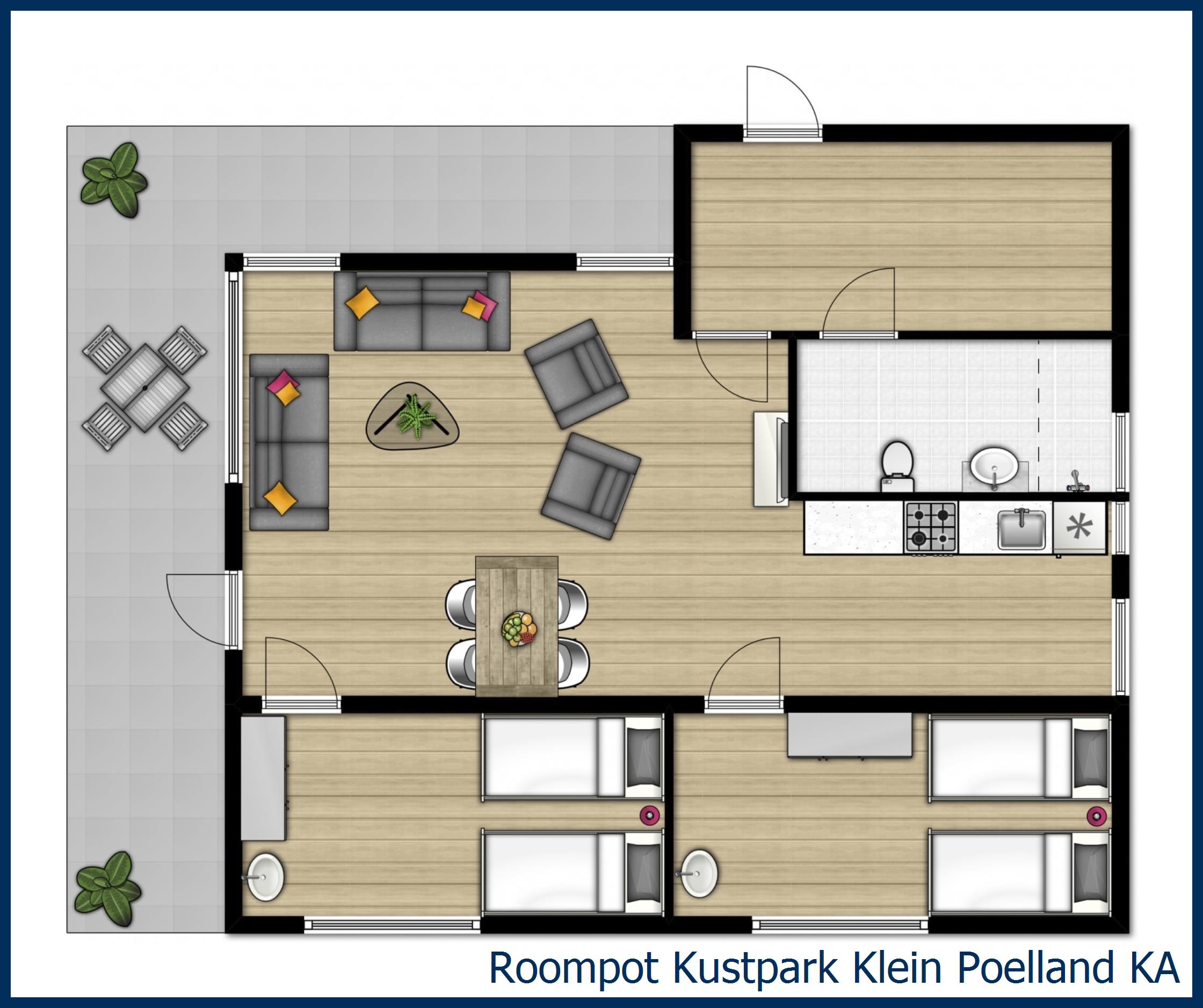 Bungalow KA à Kustpark Klein Poelland