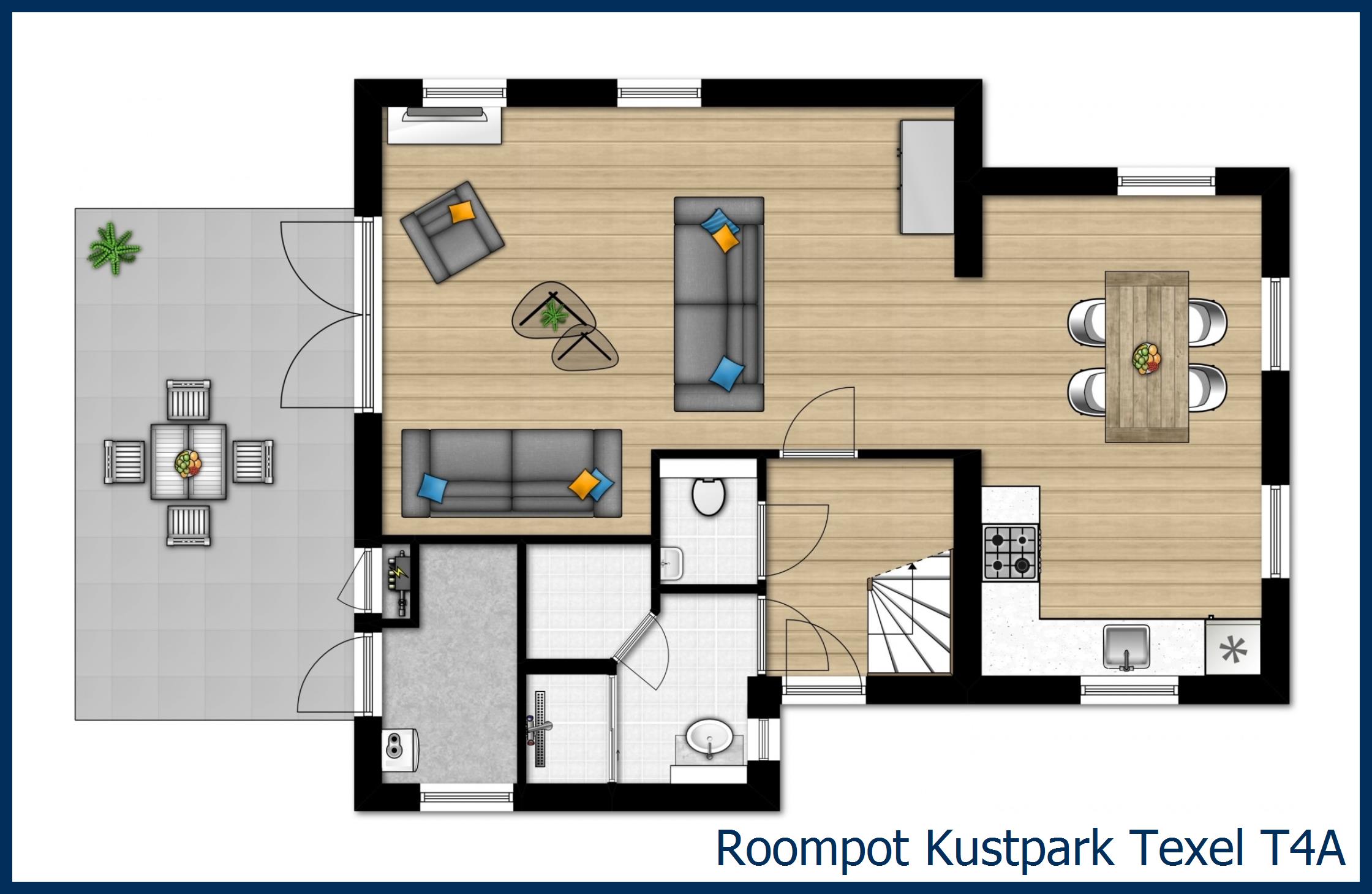 Bungalow T4A à Kustpark Texel