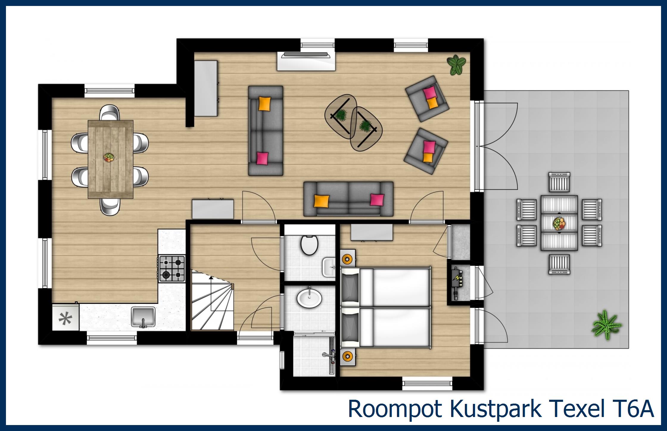 Bungalow T6A à Kustpark Texel